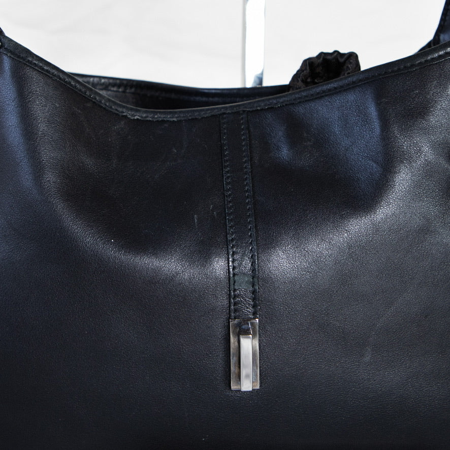 Black Gucci Jackie Shoulder Bag Icarus Vintage
