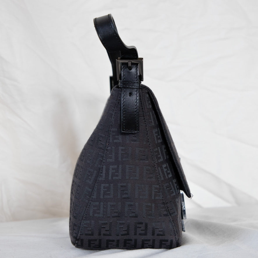 Black Zucchino Fendi Mama Baguette Icarus Vintage