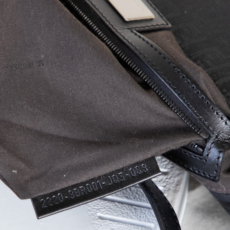 Black Zucchino Fendi Mama Baguette Icarus Vintage