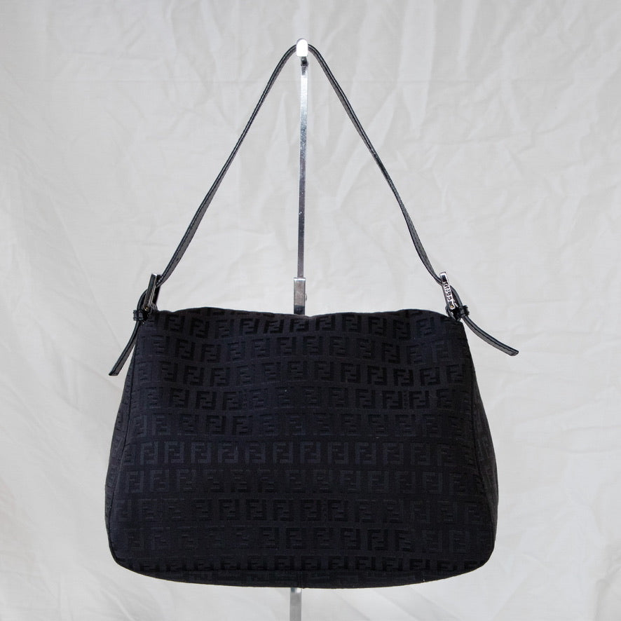Black Zucchino Fendi Mama Baguette Icarus Vintage