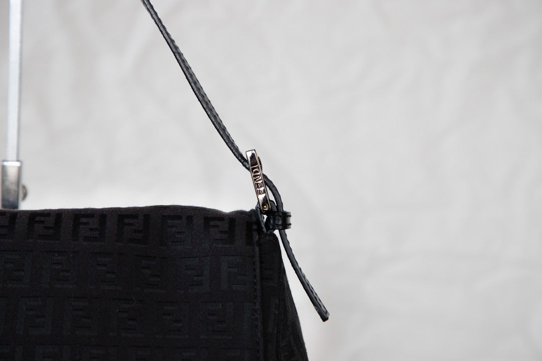 Black Zucchino Fendi Mama Baguette Icarus Vintage