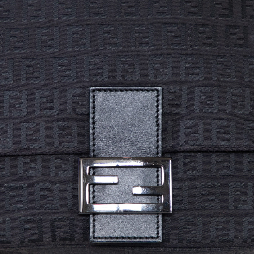 Black Zucchino Fendi Mama Baguette Icarus Vintage