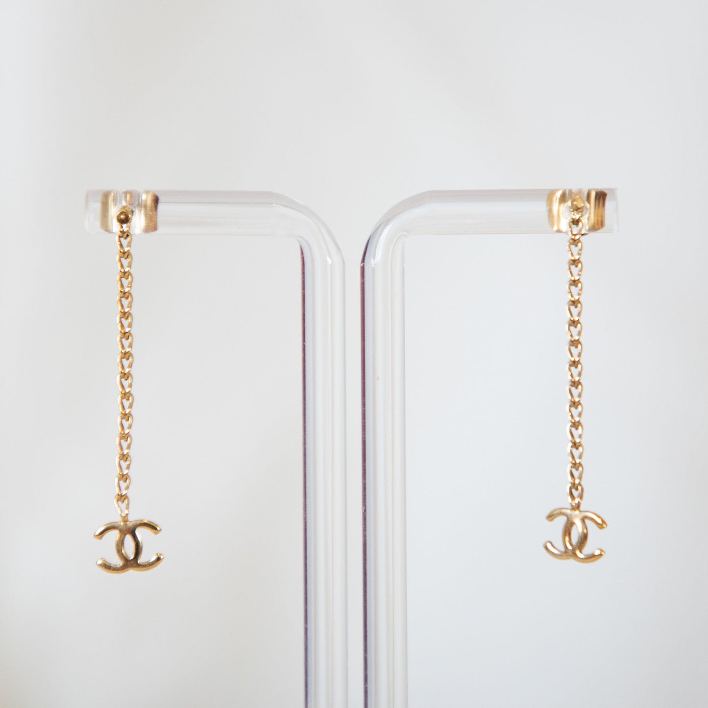 Chanel Fall 2001 'CC' Earrings Icarus Vintage
