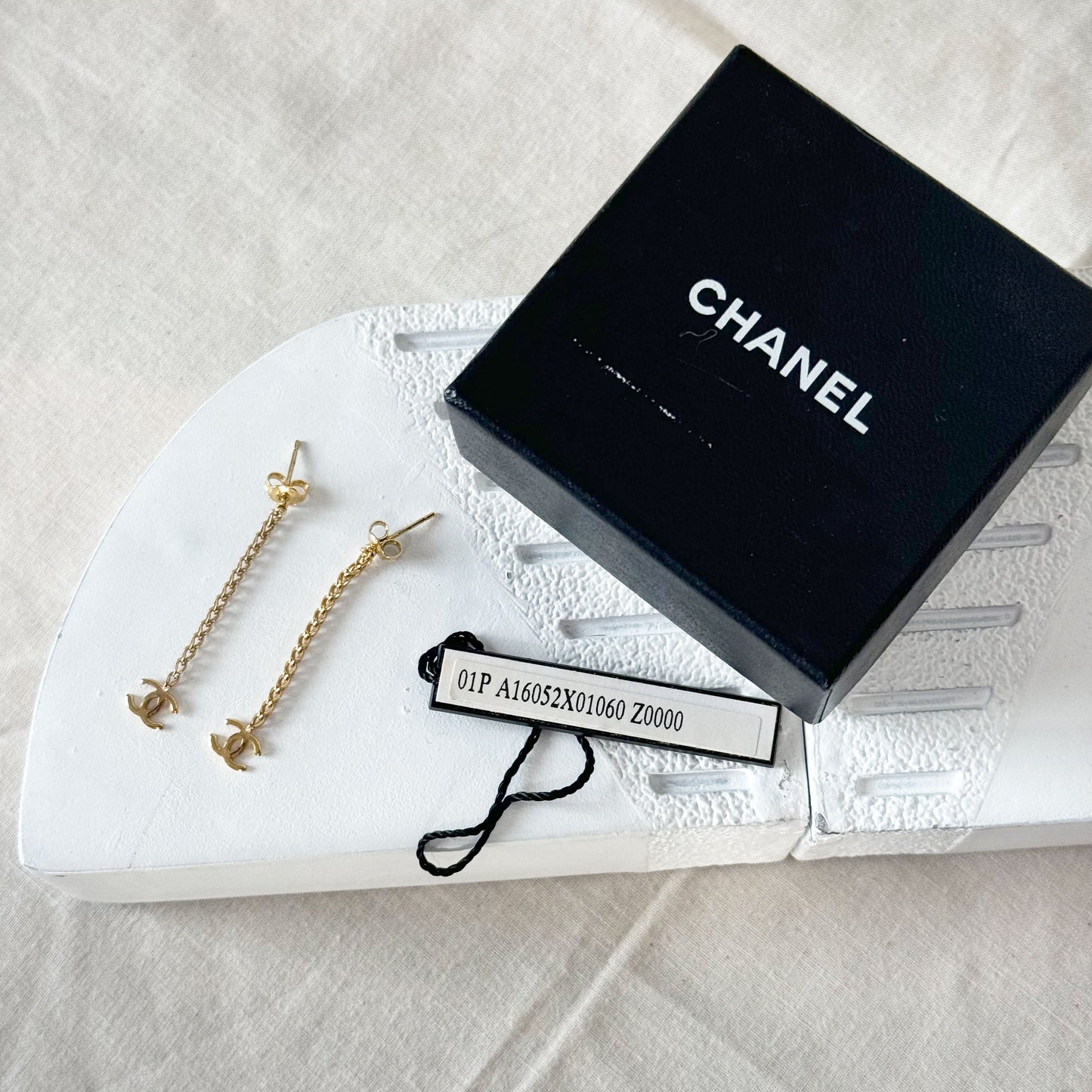 Chanel Fall 2001 'CC' Earrings Icarus Vintage