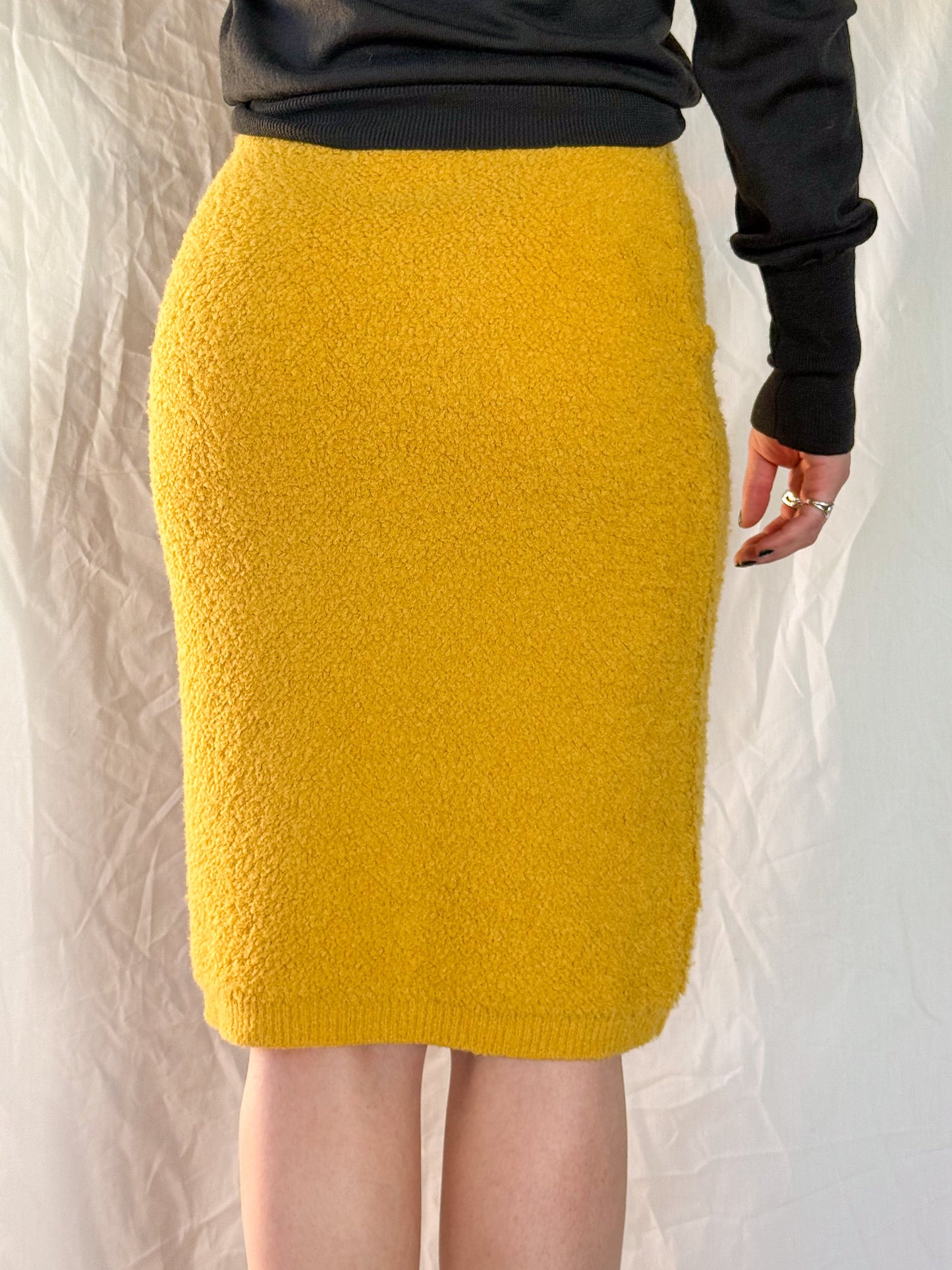 Prada Fall 2017 Boucle Skirt Icarus Vintage