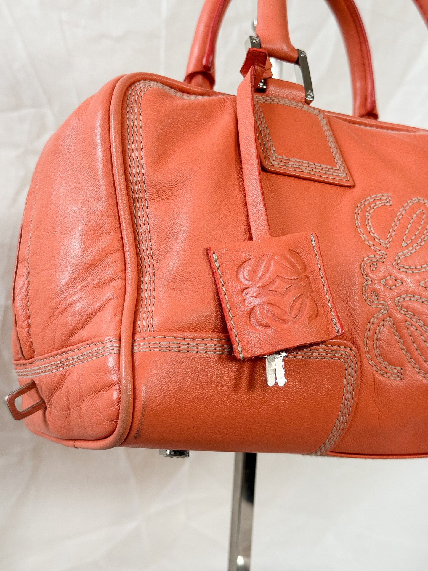 Loewe Coral Lambskin Amazona Icarus Vintage