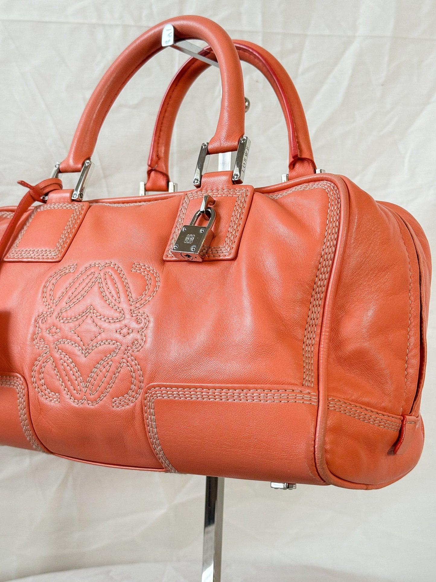 Loewe Coral Lambskin Amazona Icarus Vintage