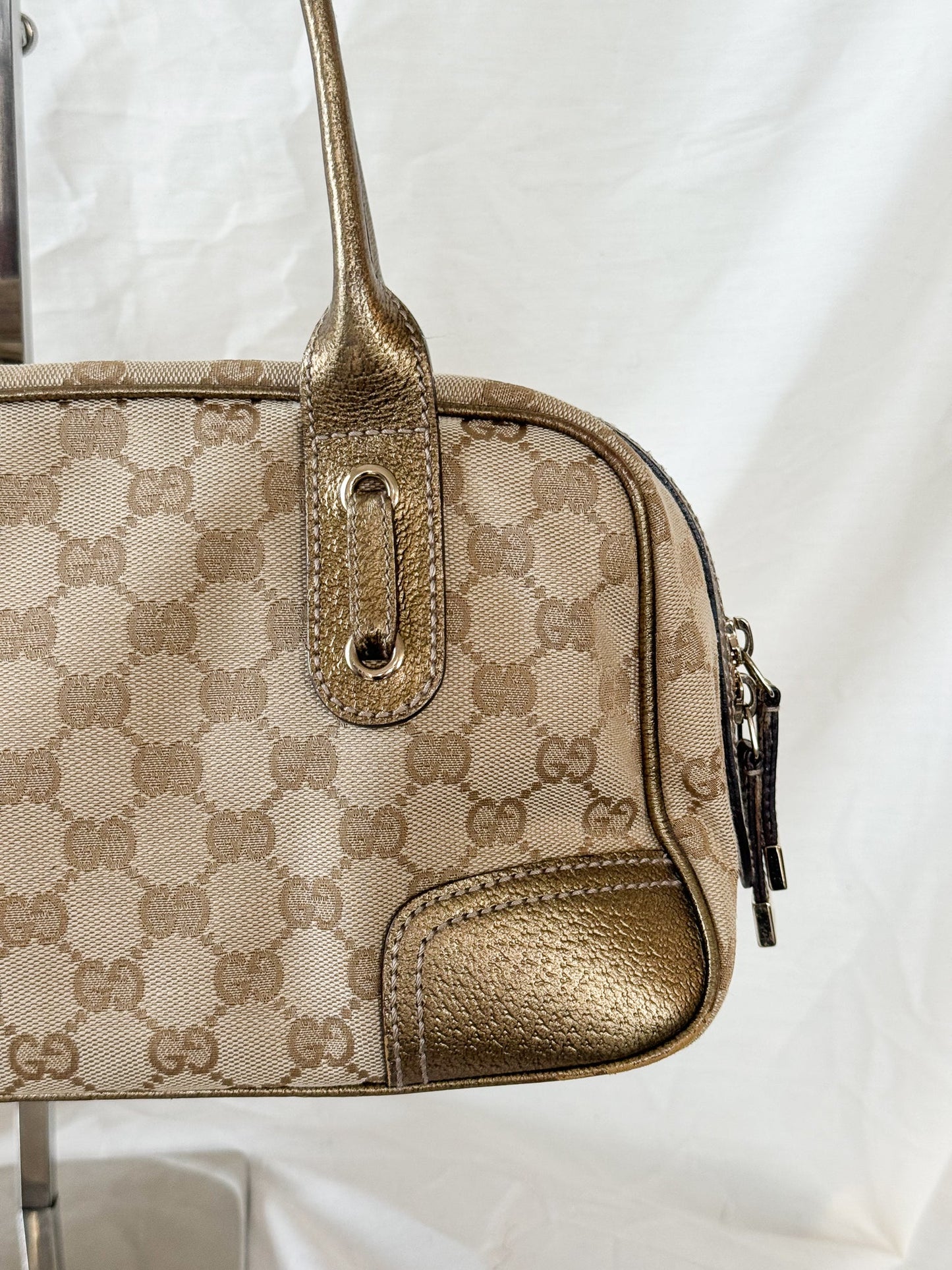 Gucci Princey Monogram Shoulder Bag Icarus Vintage