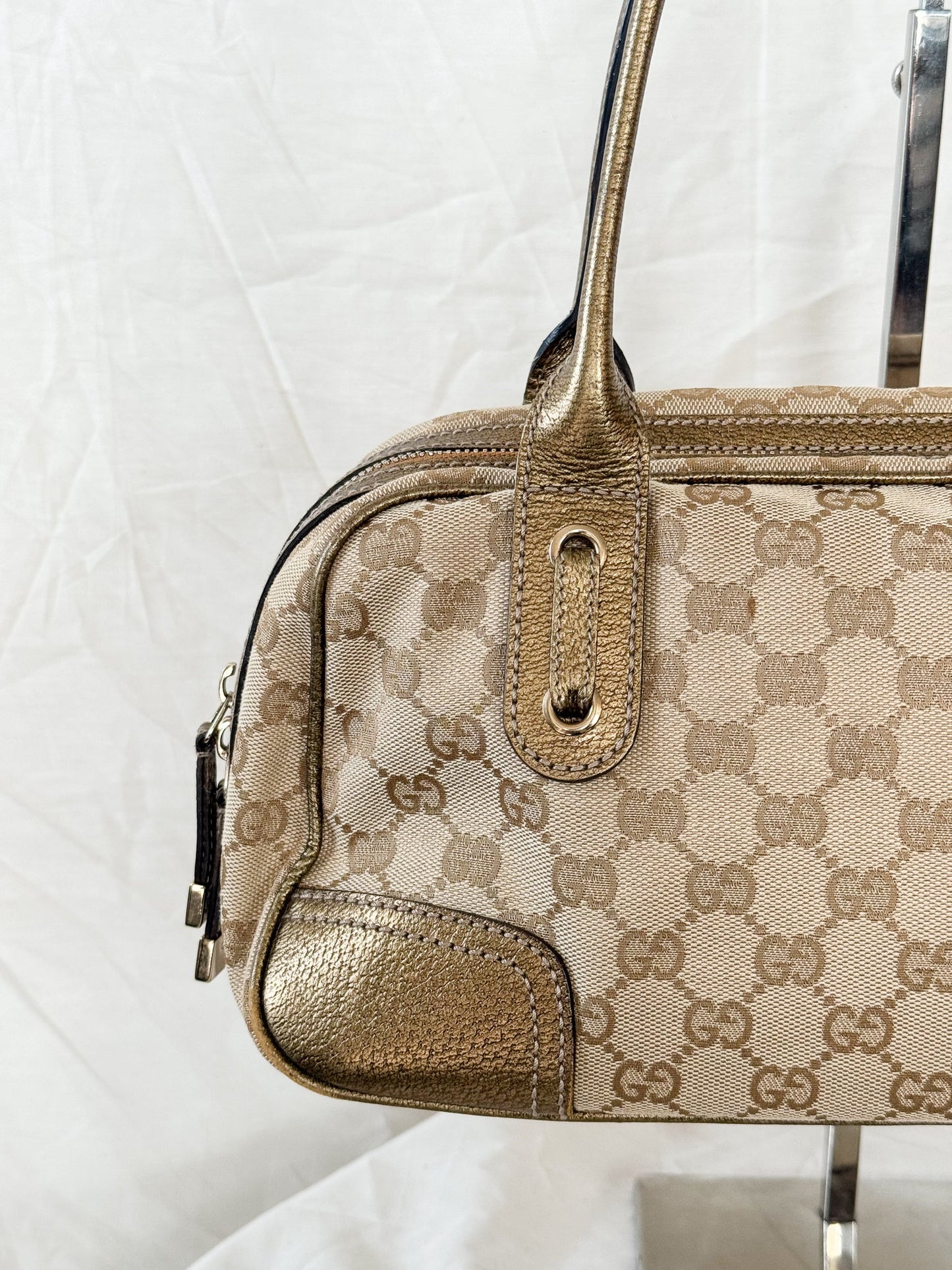 Gucci Princey Monogram Shoulder Bag Icarus Vintage