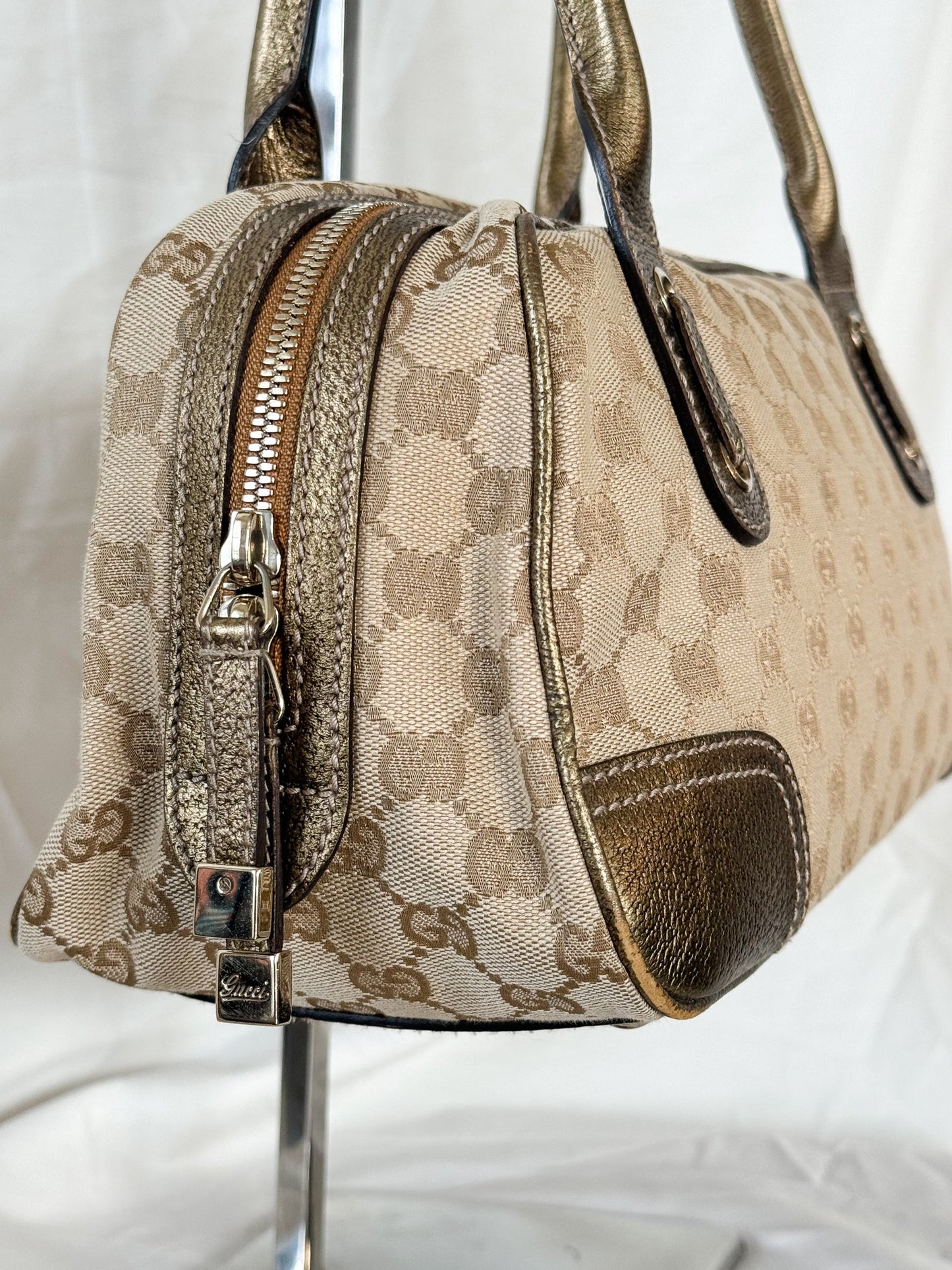 Gucci Princey Monogram Shoulder Bag Icarus Vintage