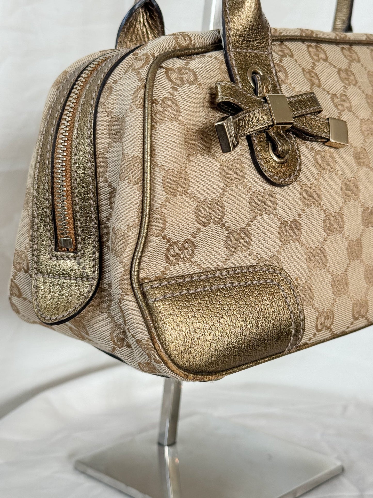 Gucci Princey Monogram Shoulder Bag Icarus Vintage