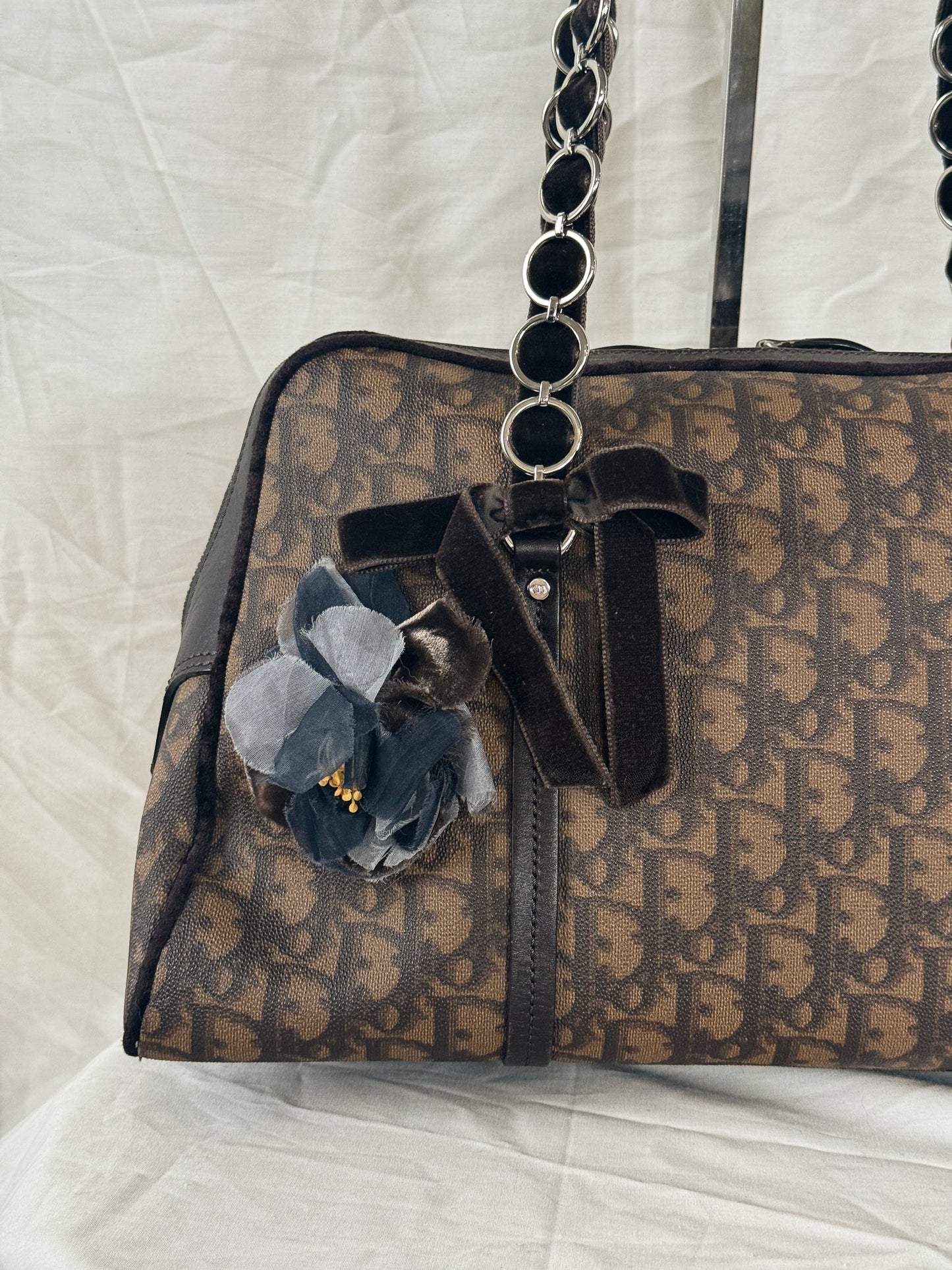 Christian Dior Monogram Romantique Bowler Icarus Vintage