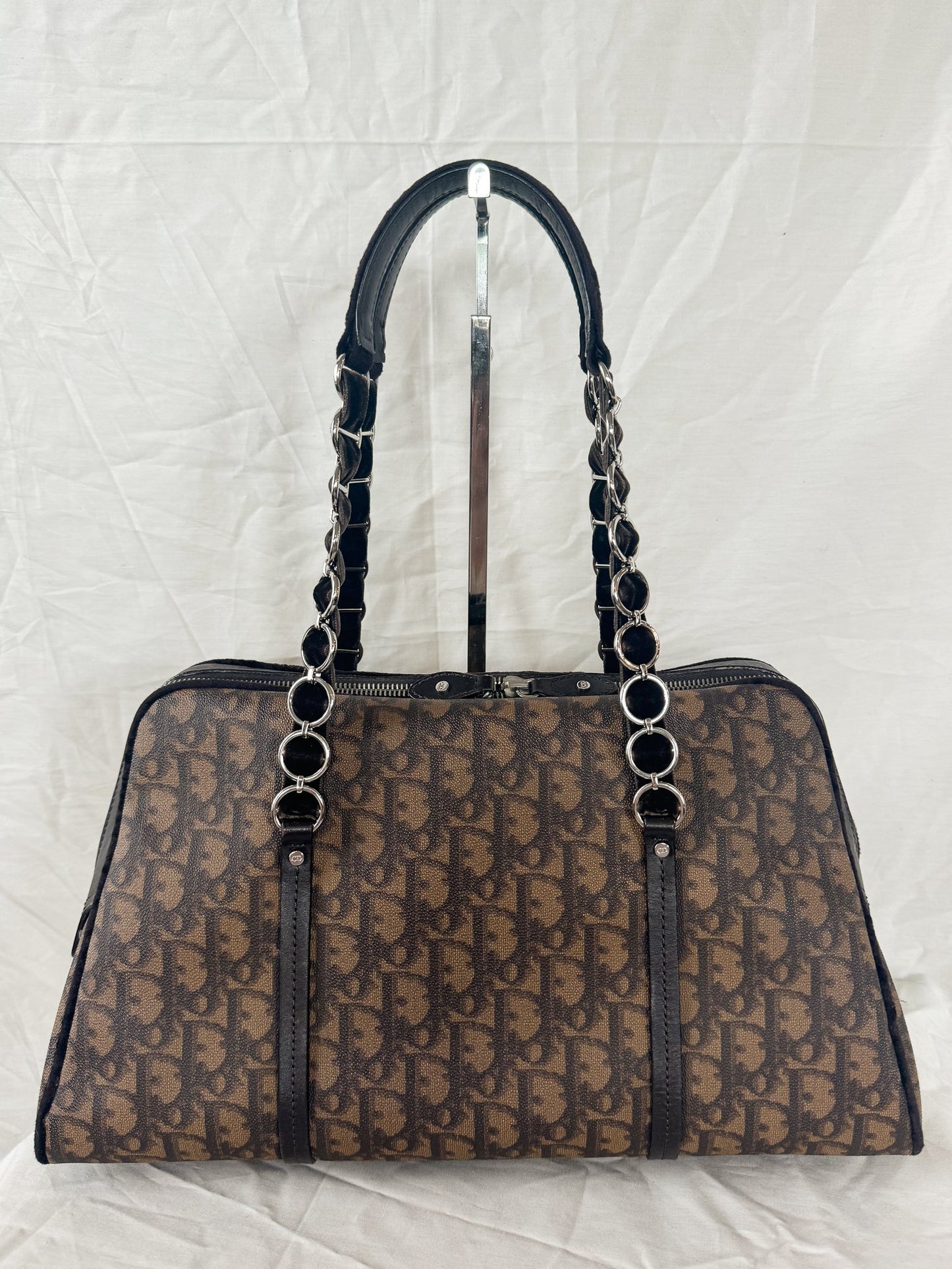 Christian Dior Monogram Romantique Bowler Icarus Vintage