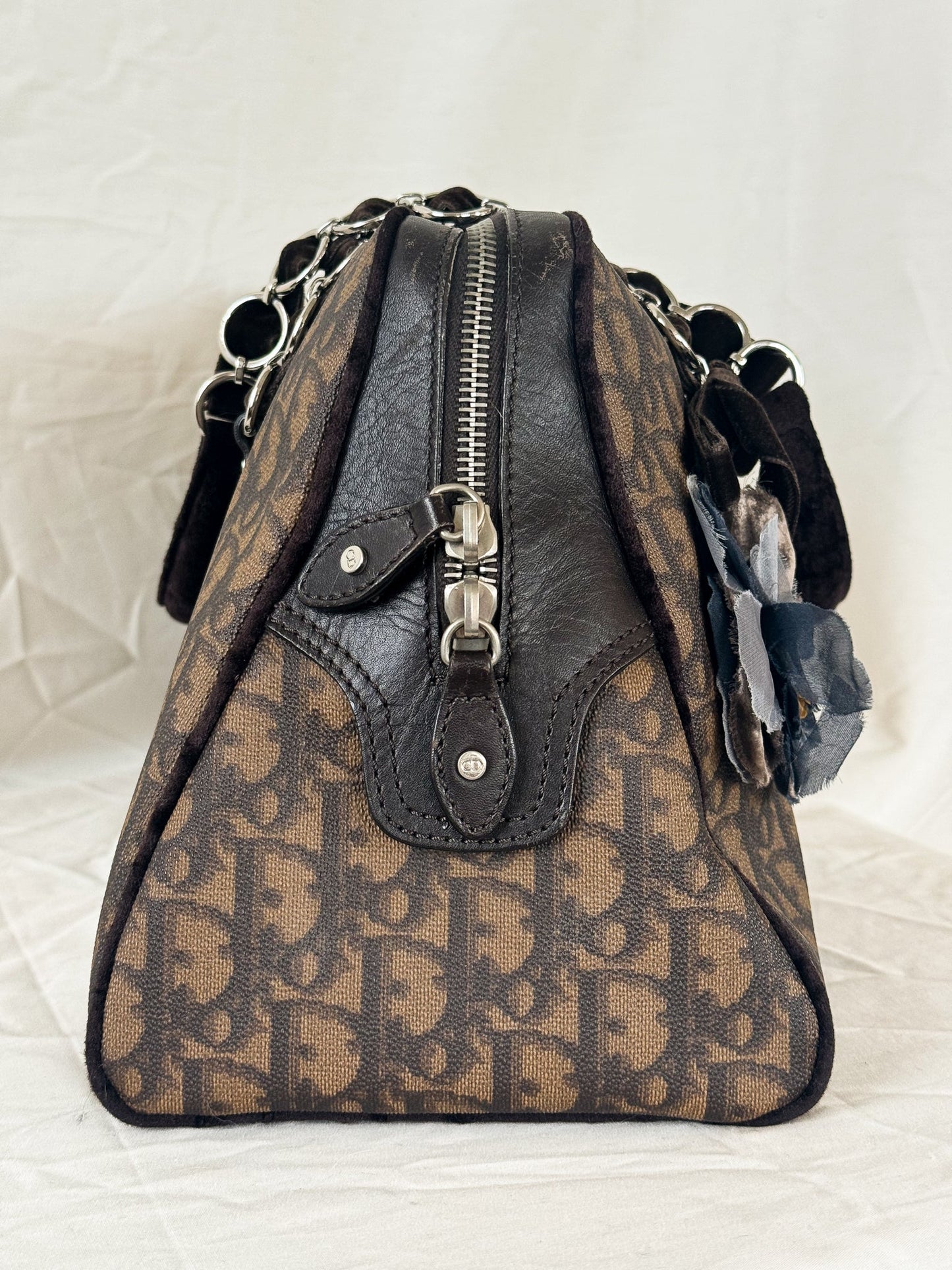 Christian Dior Monogram Romantique Bowler Icarus Vintage
