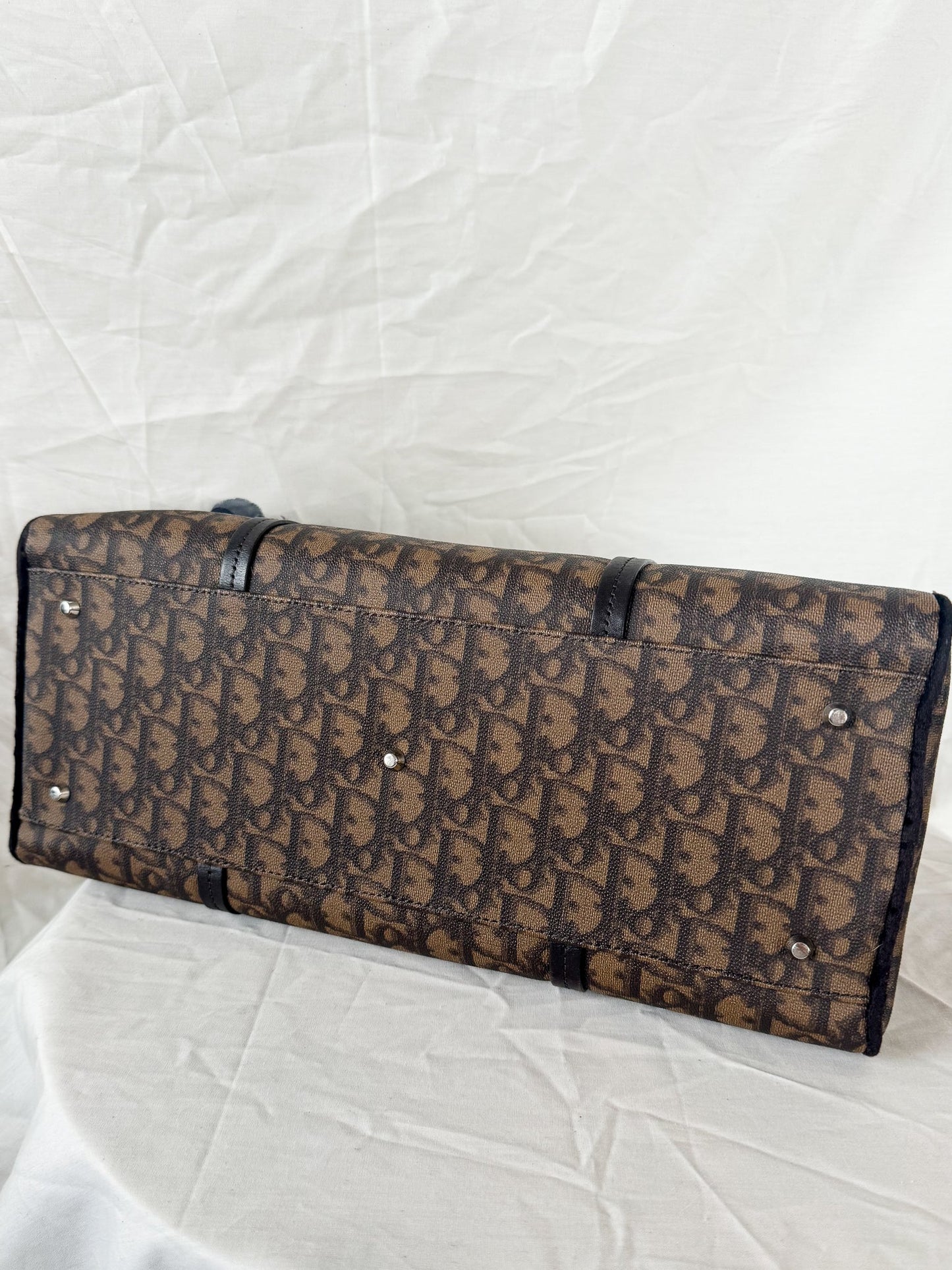 Christian Dior Monogram Romantique Bowler Icarus Vintage