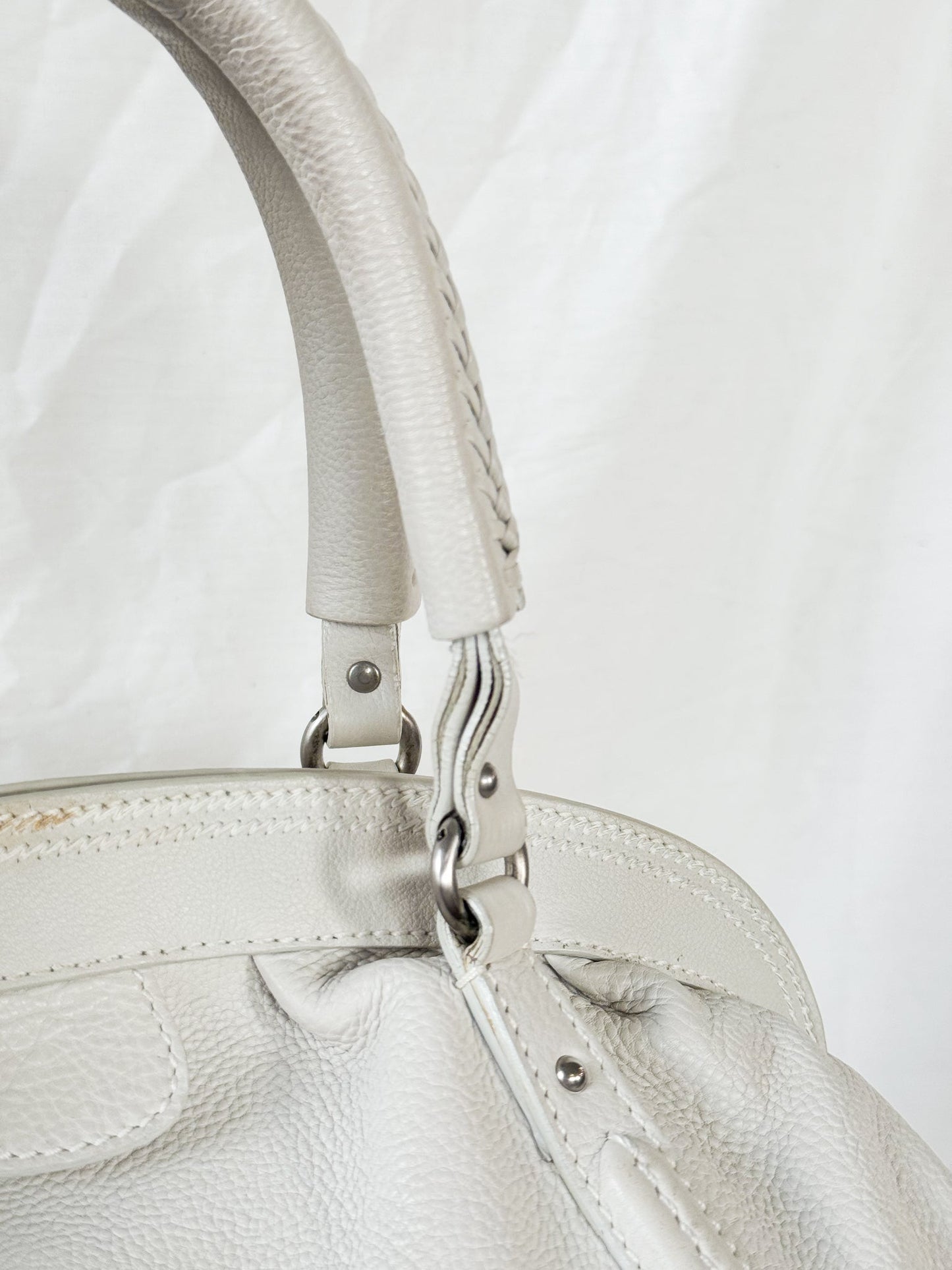 Christian Dior 'My Dior' Cream Handbag Icarus Vintage