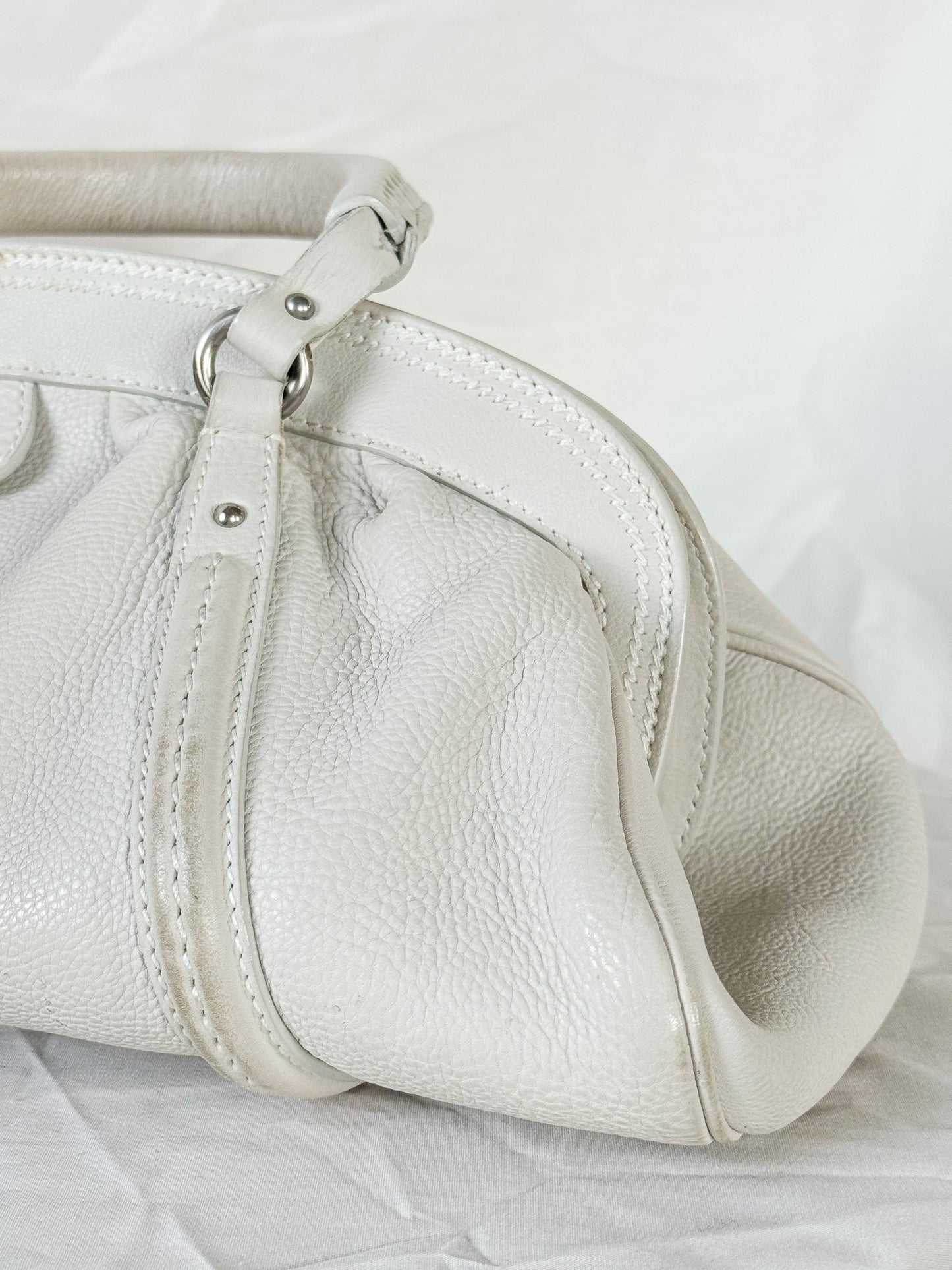 Christian Dior 'My Dior' Cream Handbag Icarus Vintage