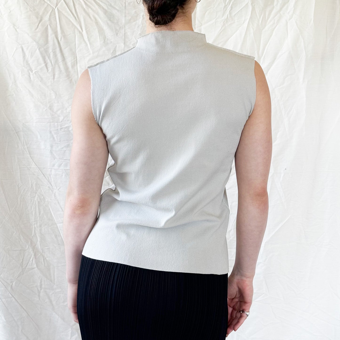 Issey Miyake Gray Tank Top Icarus Vintage