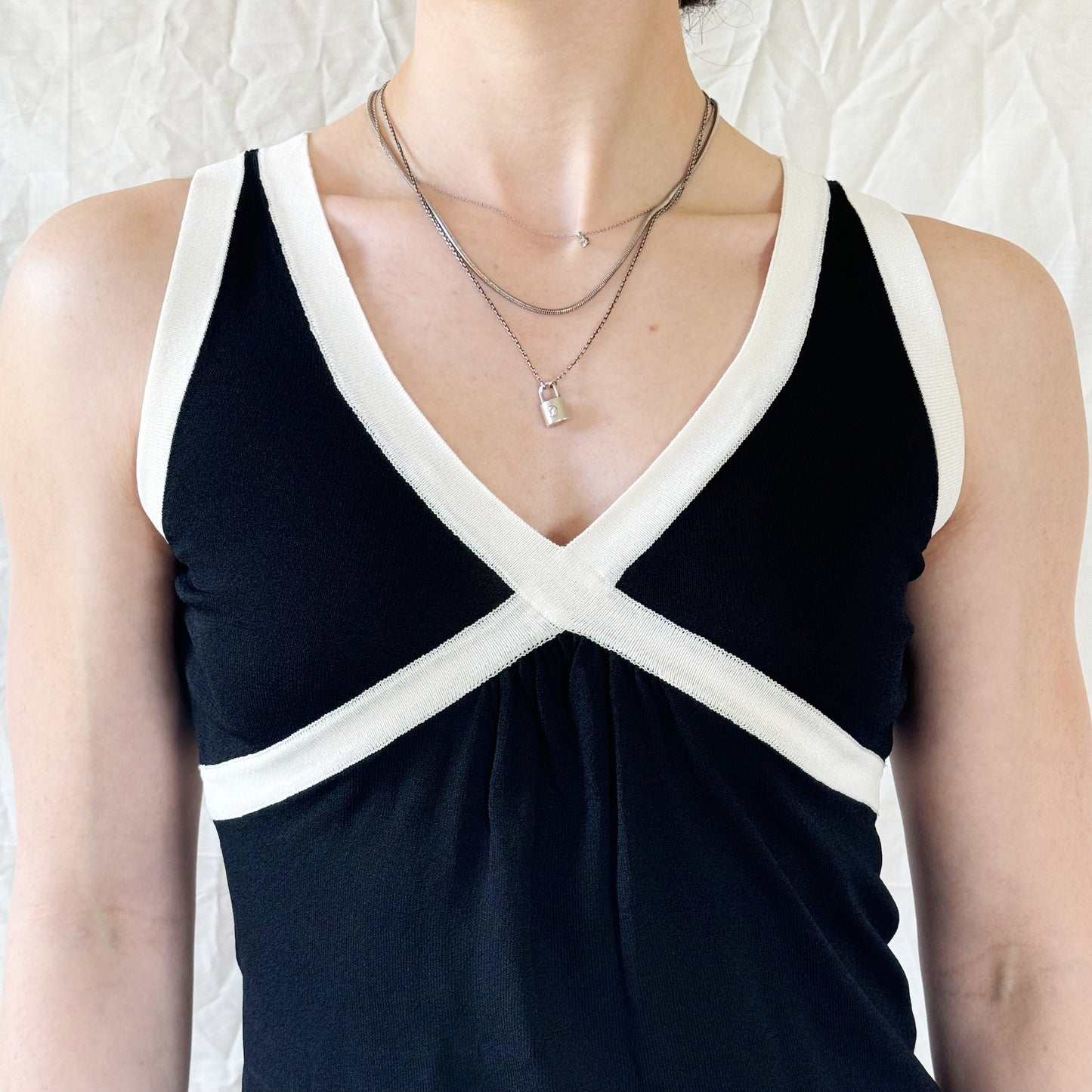 Courréges - 1980's Knit Tank Icarus Vintage
