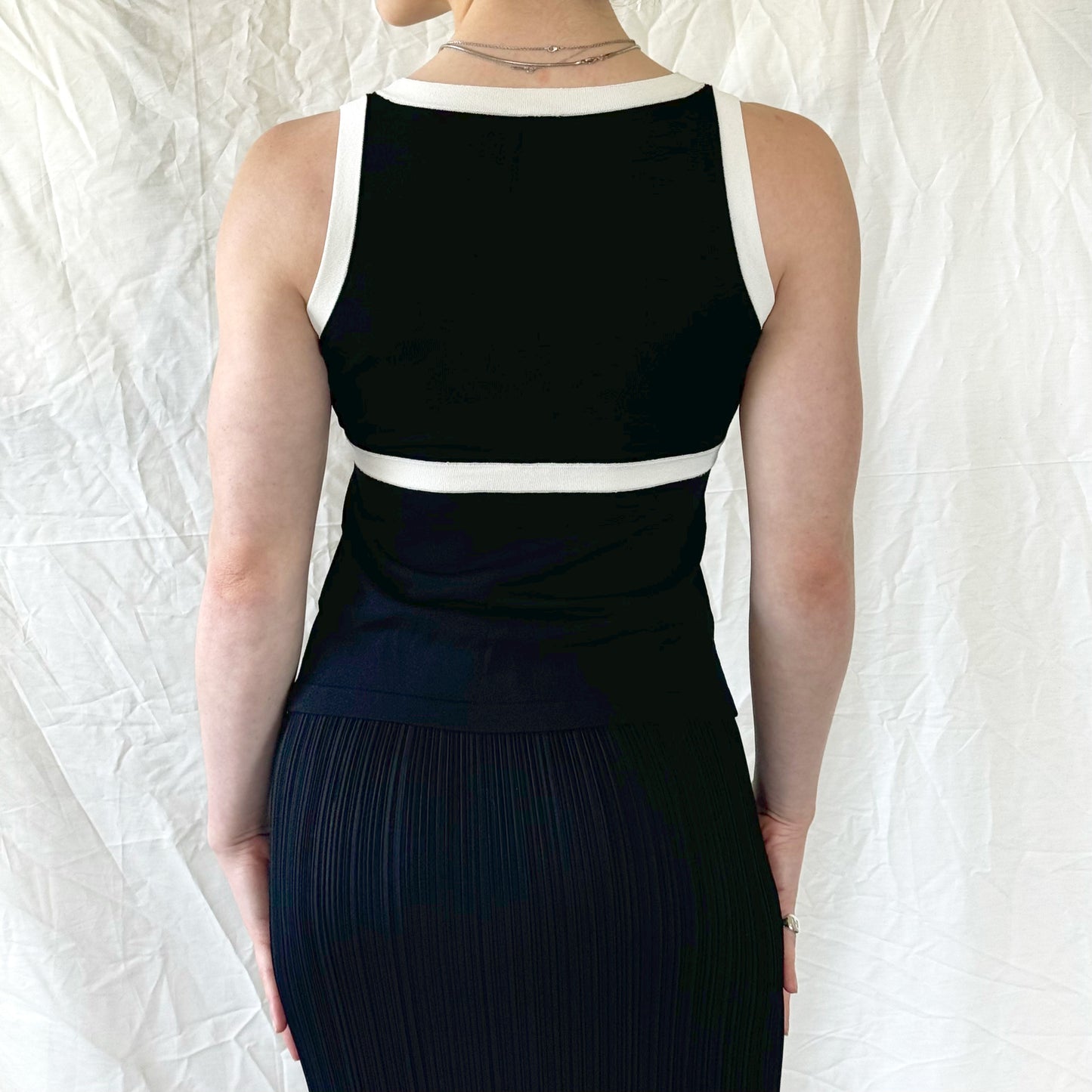 Courréges - 1980's Knit Tank Icarus Vintage