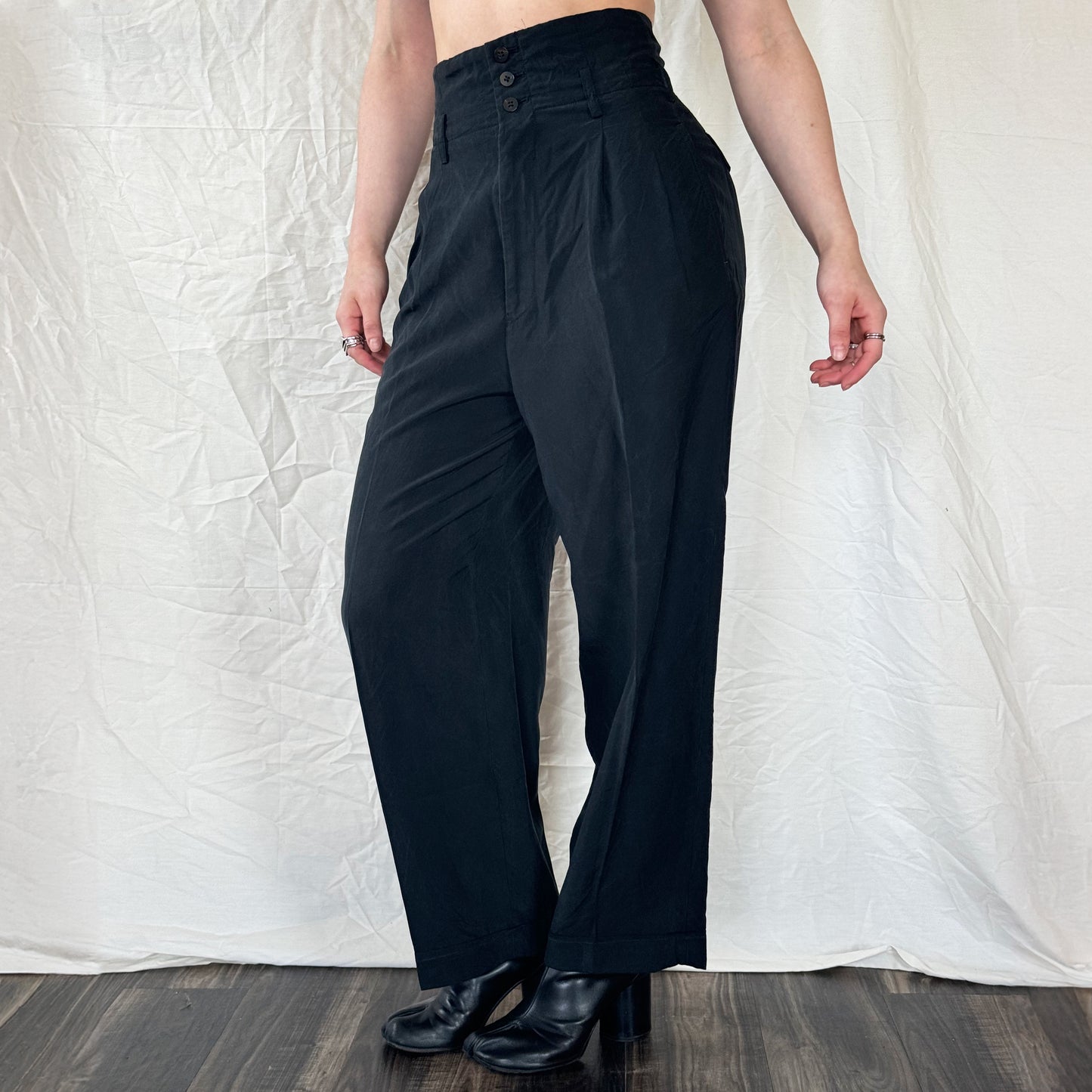 Comme des Garçons - FW 1989 High-Waisted Trousers Icarus Vintage