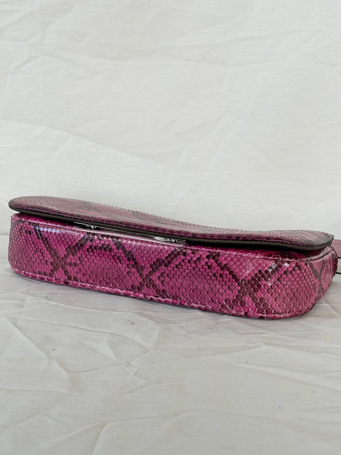 Christian Dior Spring 2000 Python Malice Shoulder bag Icarus Vintage