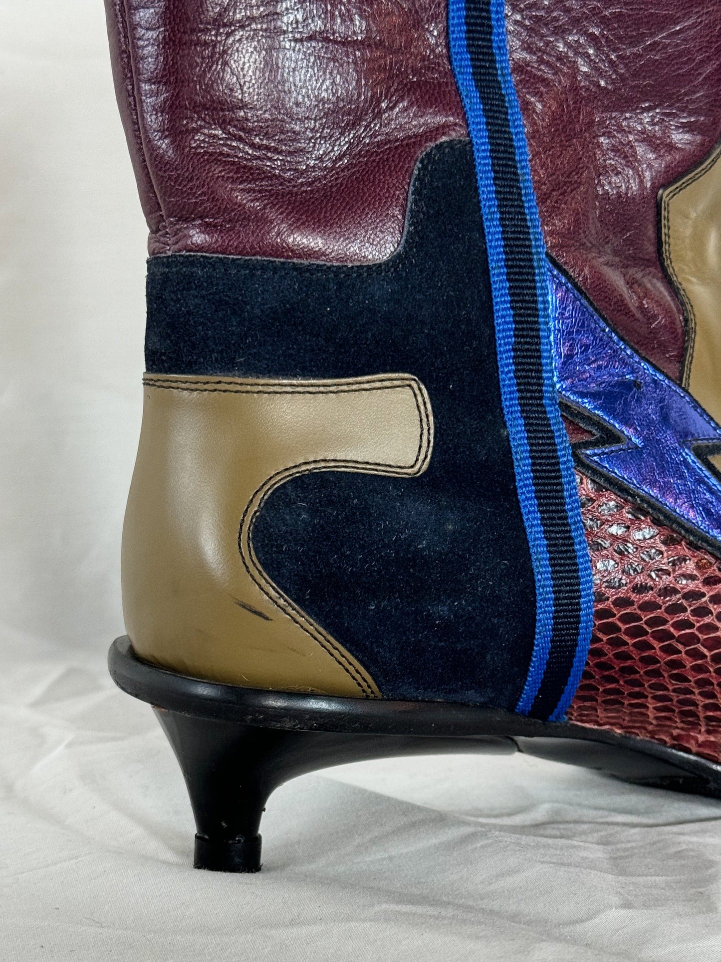 Miu Miu Spring 2000 Cowboy Boots Icarus Vintage