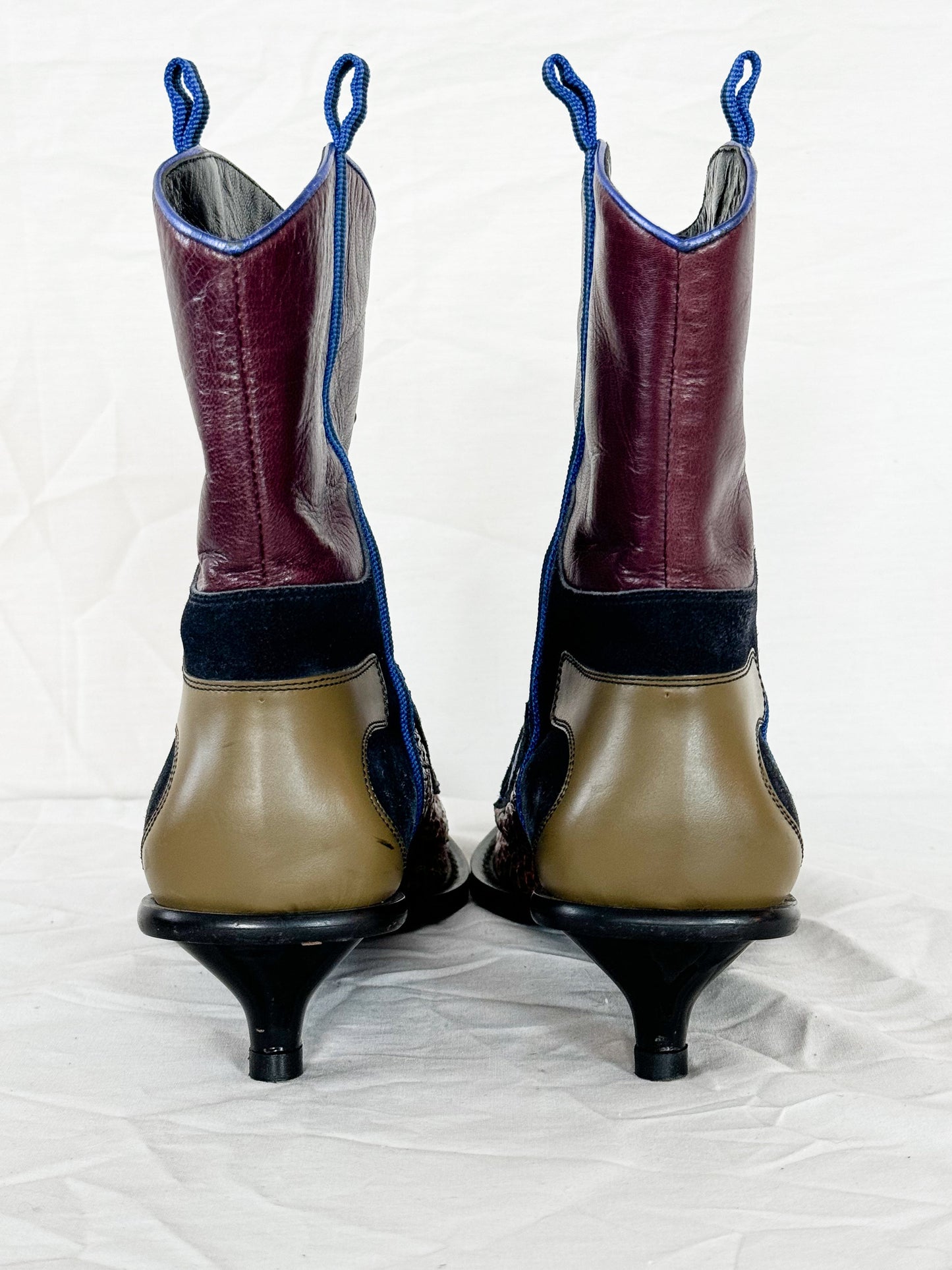 Miu Miu Spring 2000 Cowboy Boots Icarus Vintage