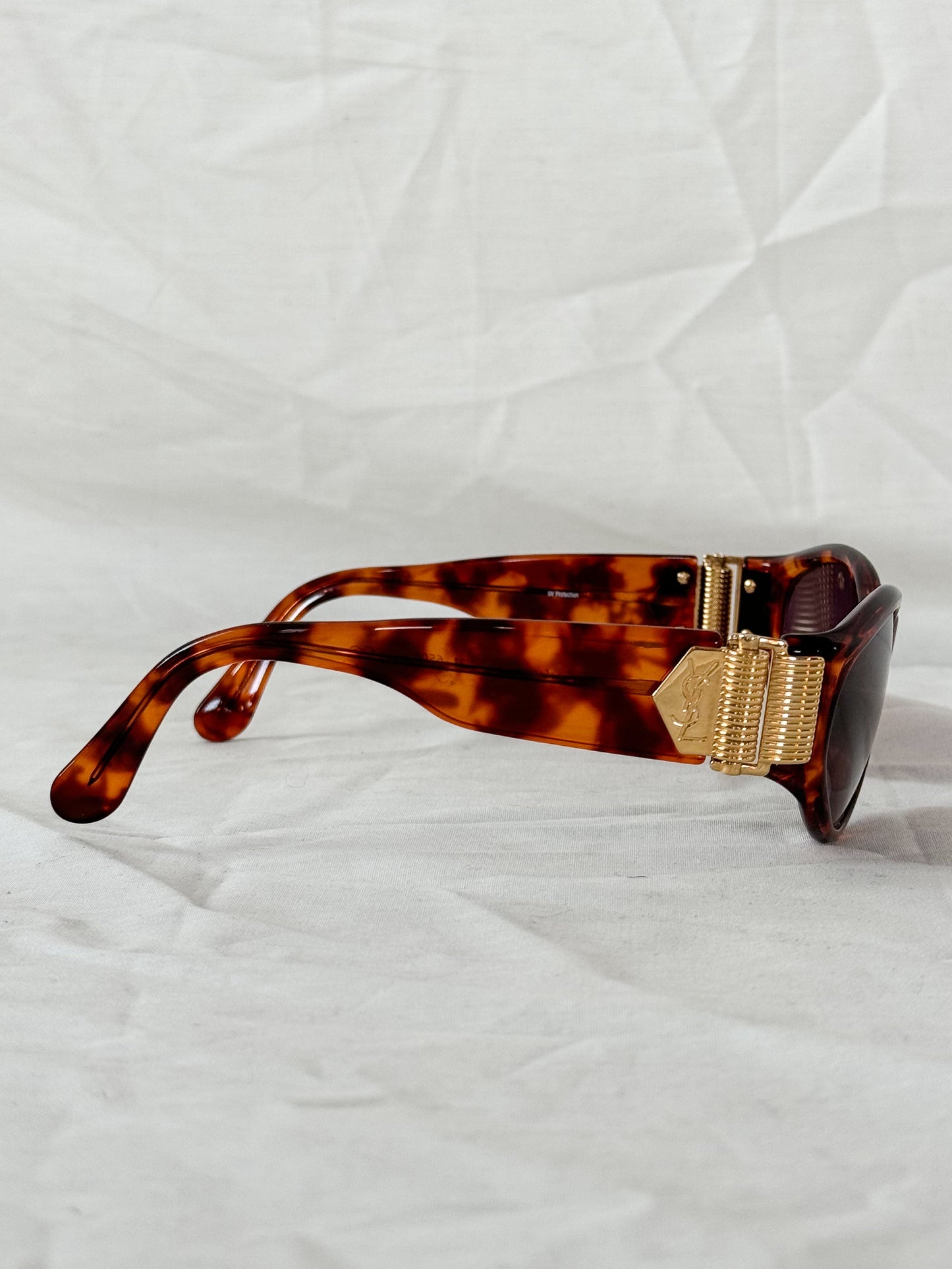 Yves Saint Laurent Tortoiseshell Oval Sunnies Icarus Vintage