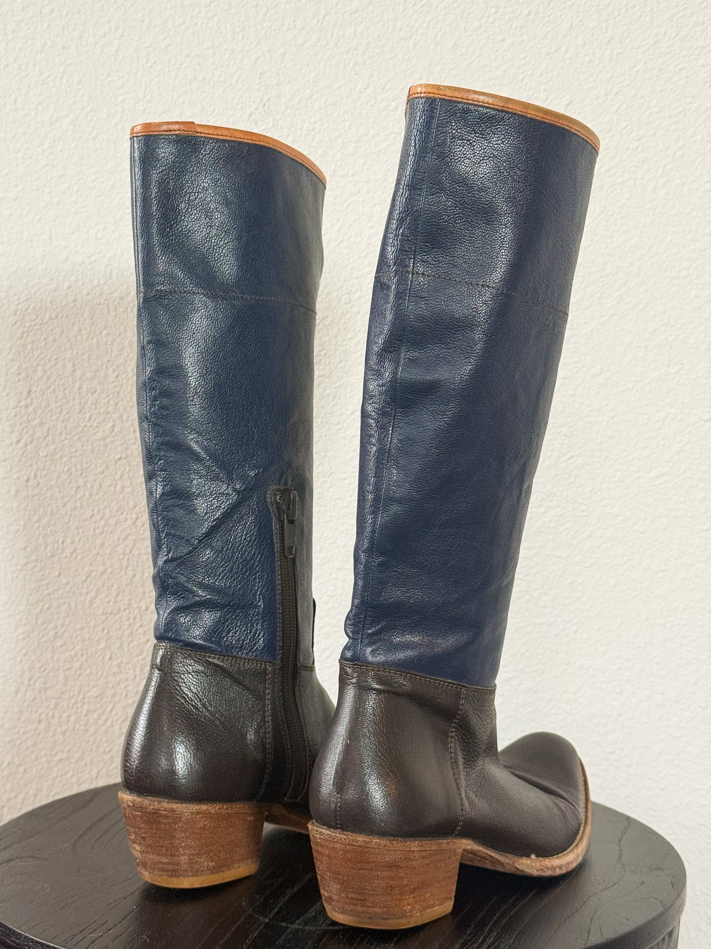 Prada Spring 2004 Runway Riding Boots Icarus Vintage
