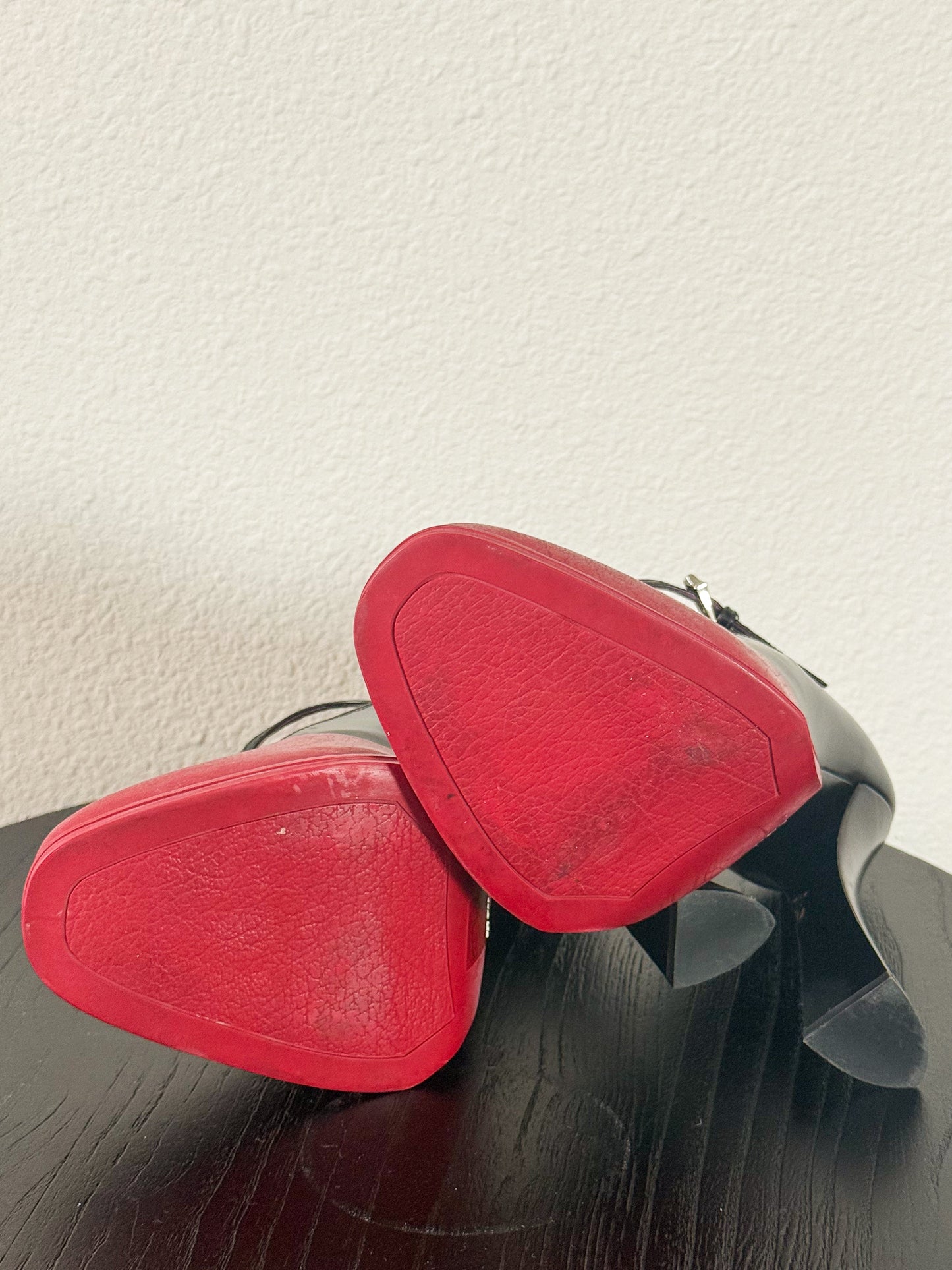 Prada Fall 2012 Platform Mary Janes w/ Red Rubber Sole Icarus Vintage