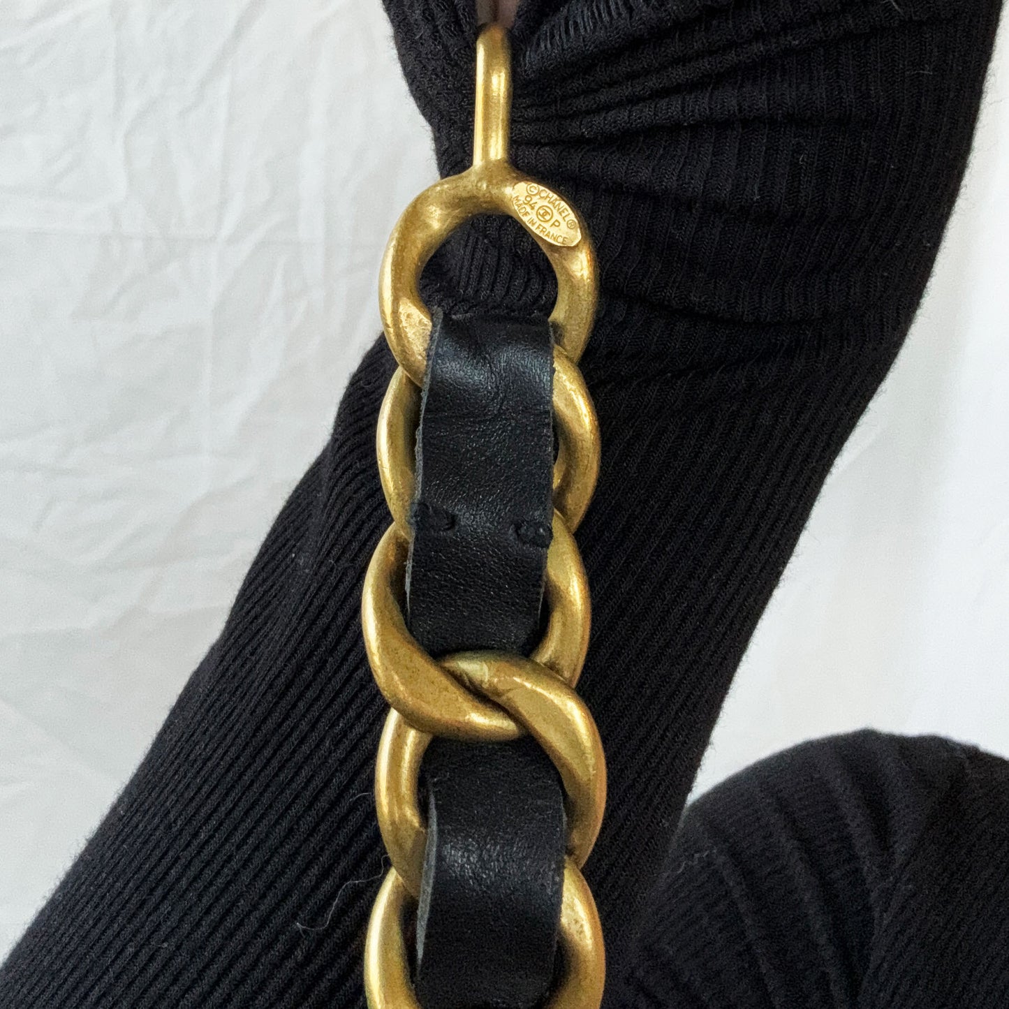 Chanel SS 1994 Large Chain Belt Icarus Vintage