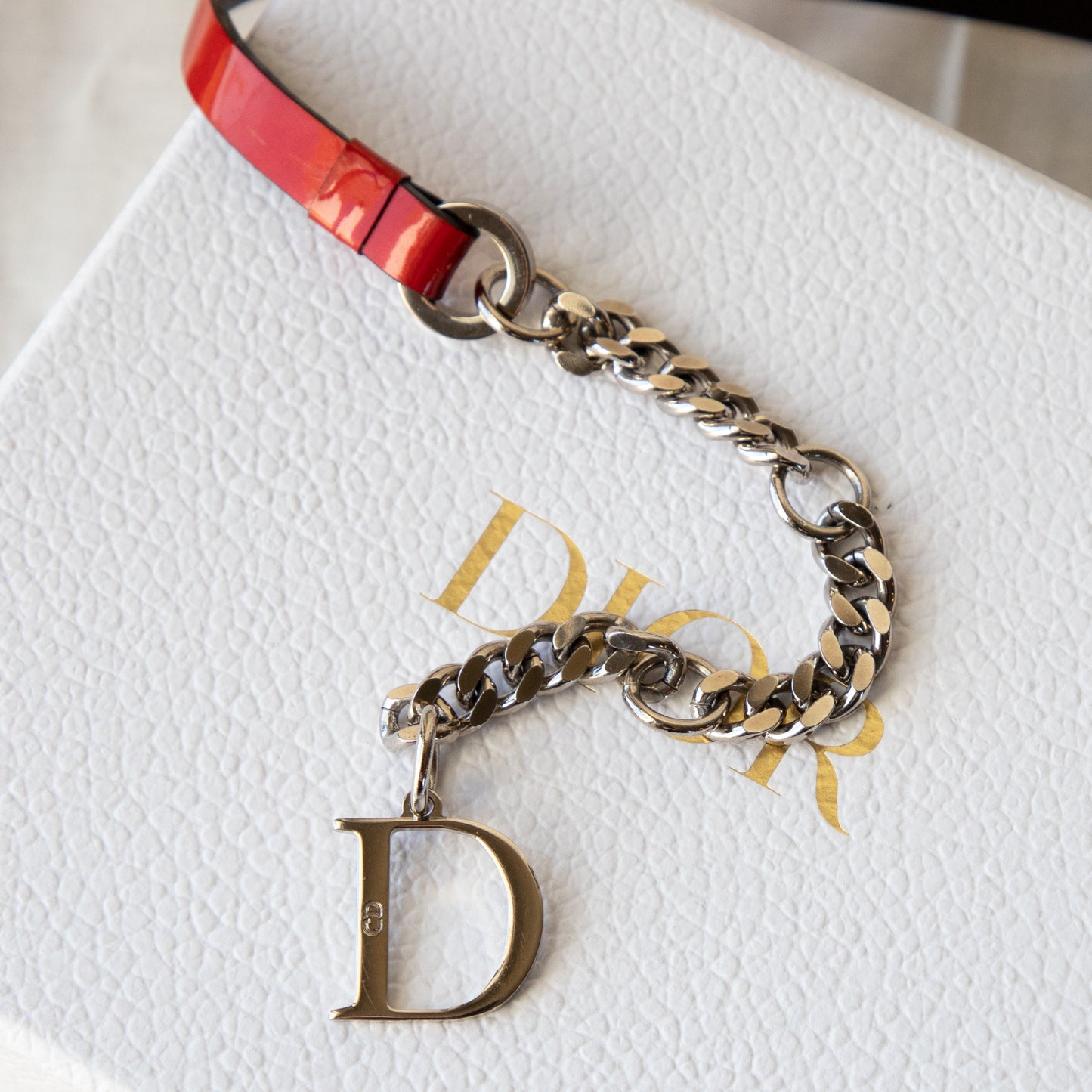Dior Spring 2003 "Dior Hardcore" Swarovski Belt 625.00 Icarus Vintage
