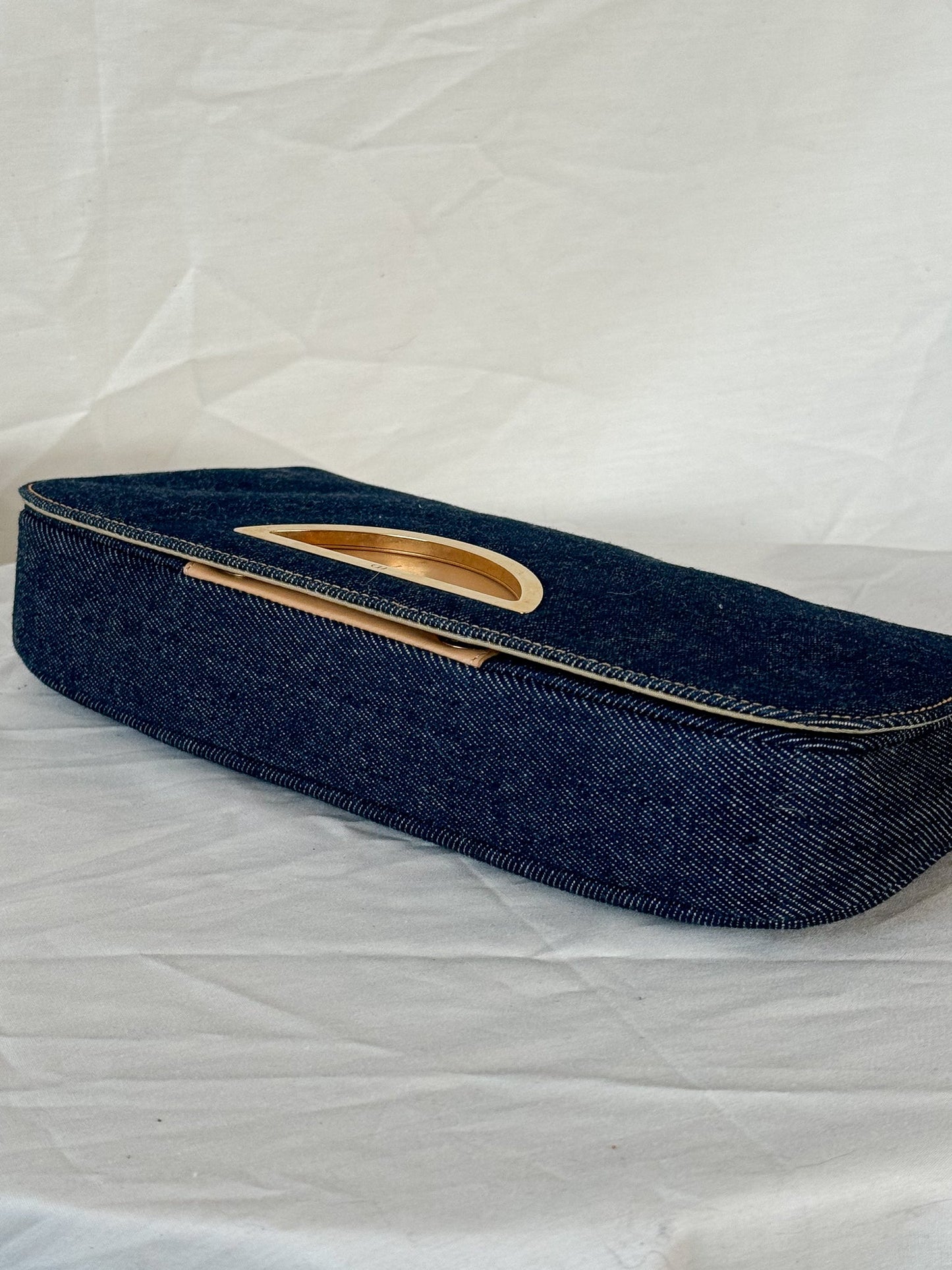 Dior Spring 2000 Denim Malice Shoulder Bag