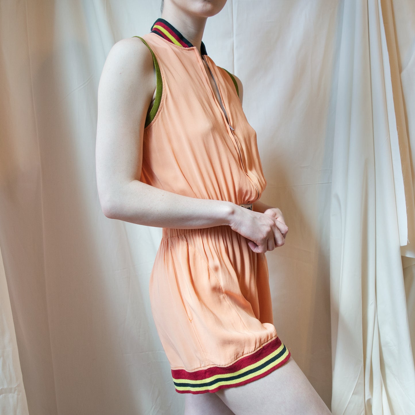 Jean Paul Gaultier Junior SS 1990 "Boxing" Playsuit 895.00 Icarus Vintage
