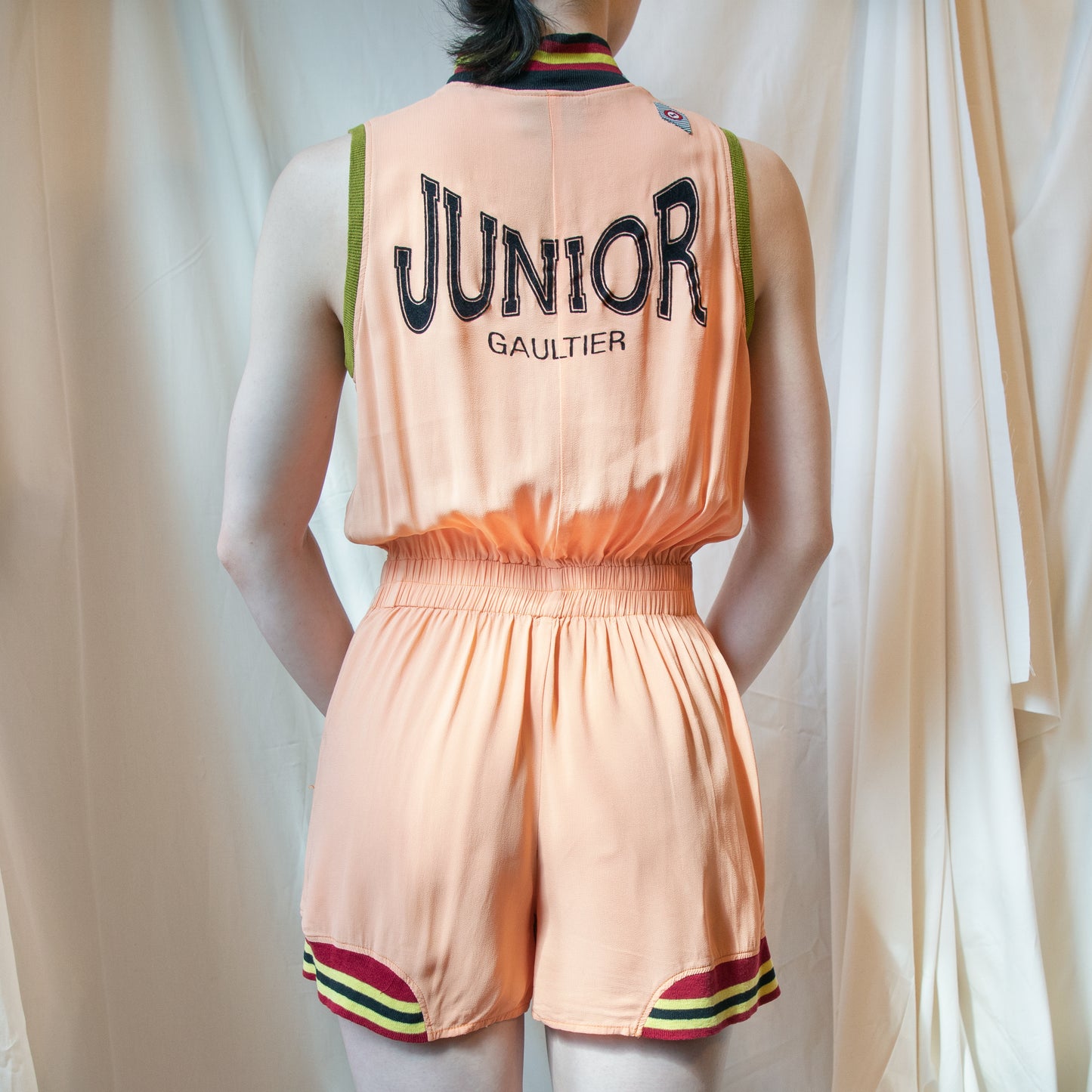 Jean Paul Gaultier Junior SS 1990 "Boxing" Playsuit 895.00 Icarus Vintage