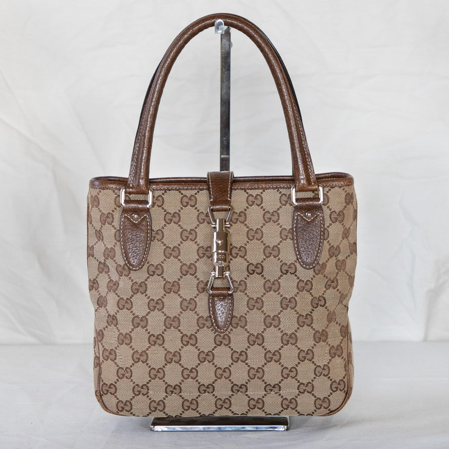 Gucci Jackie Monogram Mini Tote Bag  Icarus Vintage