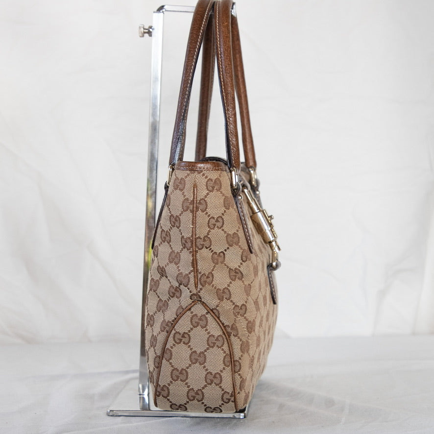 Gucci Jackie Monogram Mini Tote Bag  Icarus Vintage