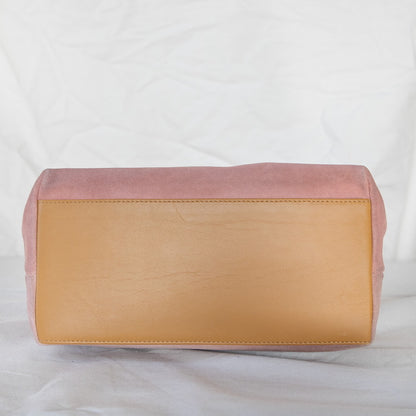 Gucci Pink Suede Shoulder Bag  Icarus Vintage