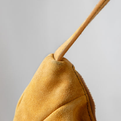 Miu Miu Yellow Suede Shoulder Bag  Icarus Vintage