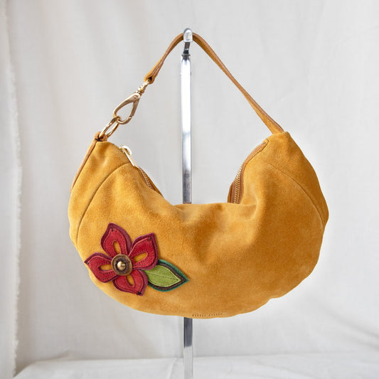 Miu Miu Yellow Suede Shoulder Bag  Icarus Vintage