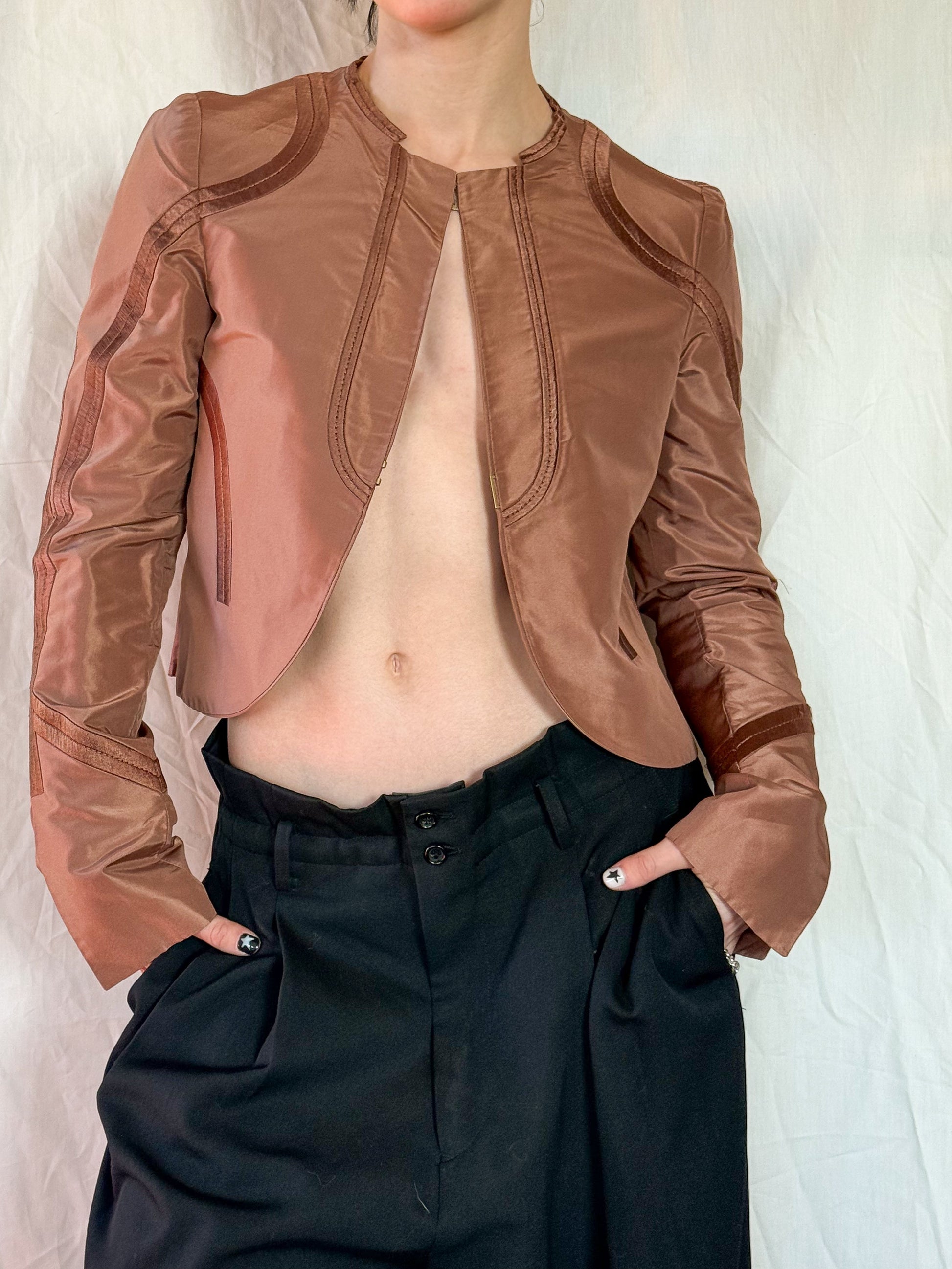 Gucci Fall 2004 Cropped Jacket  Icarus Vintage