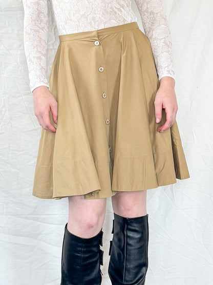 Miu Miu Khaki Skirt  Icarus Vintage