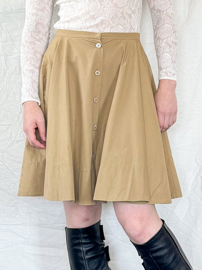 Miu Miu Khaki Skirt  Icarus Vintage