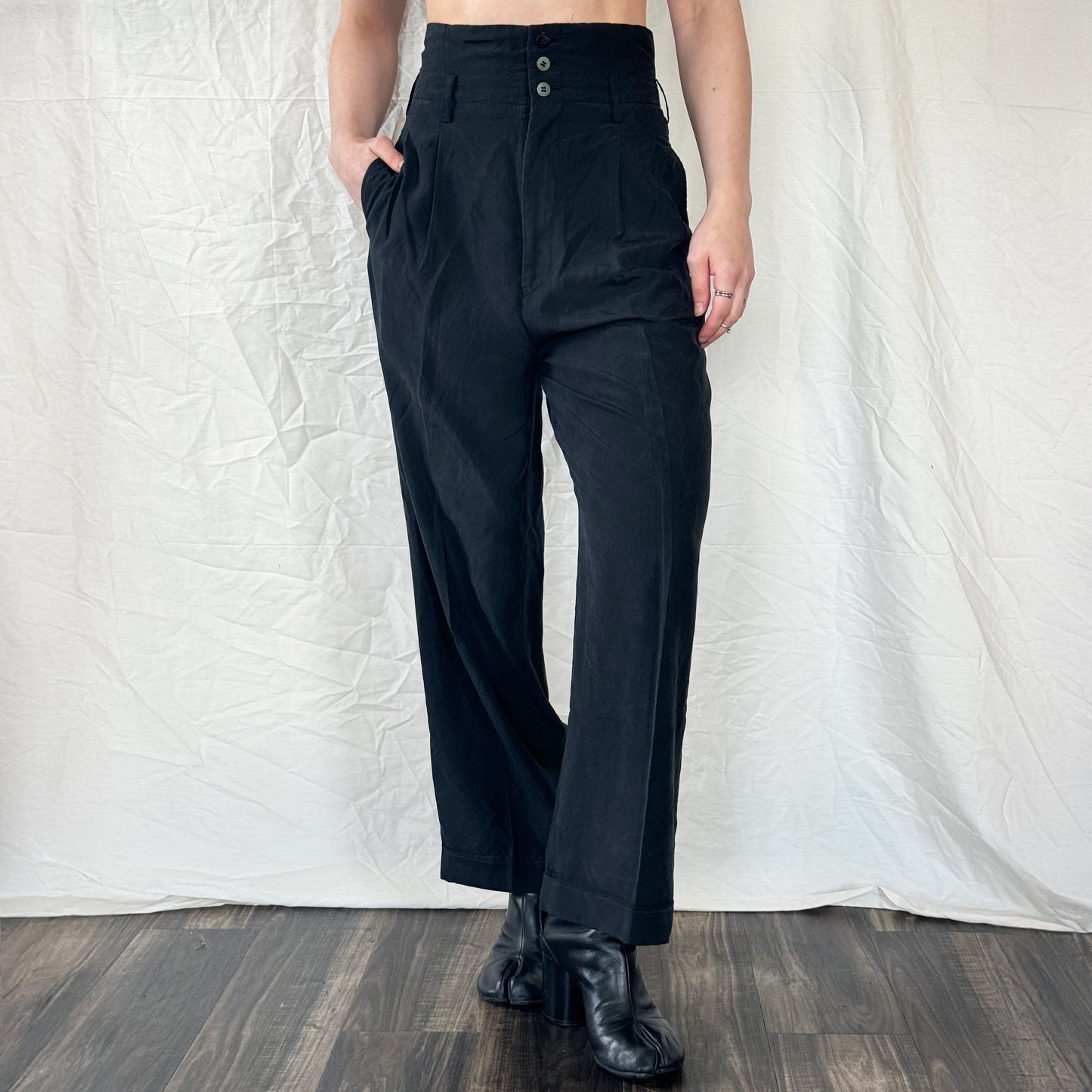 Comme des Garçons - FW 1989 High-Waisted Trousers  Icarus Vintage