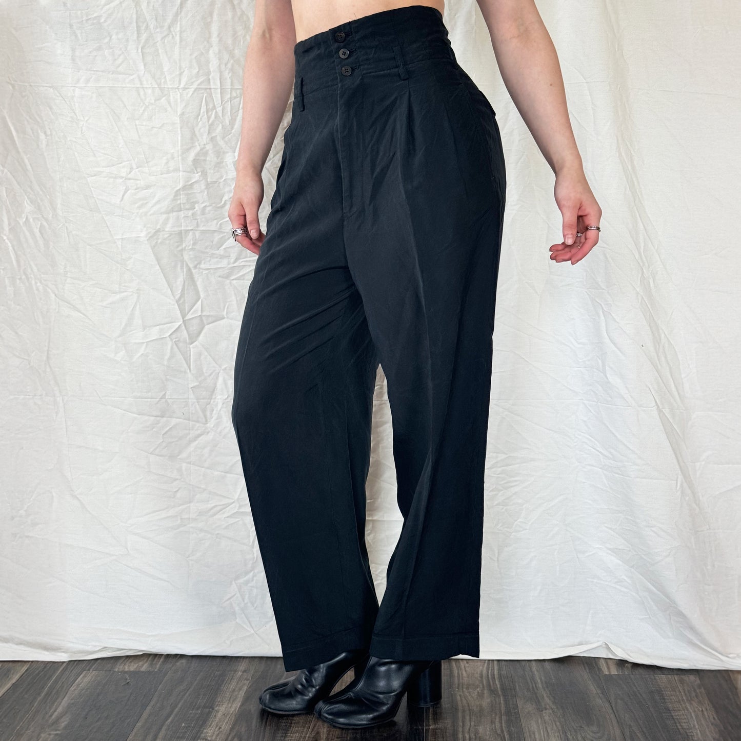 Comme des Garçons - FW 1989 High-Waisted Trousers  Icarus Vintage