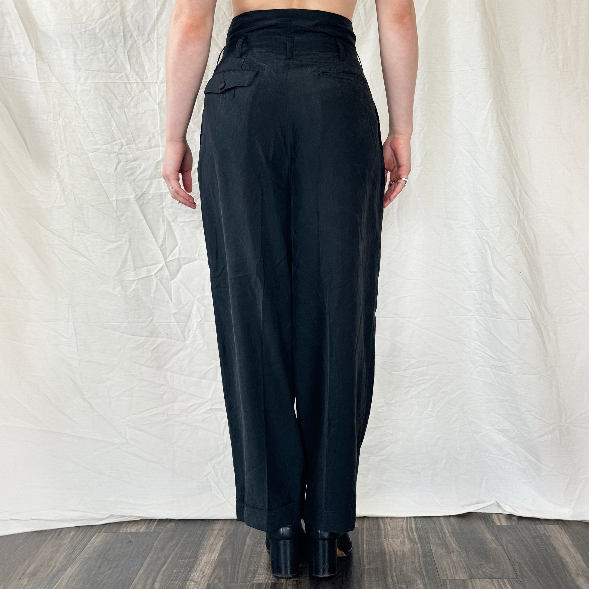 Comme des Garçons - FW 1989 High-Waisted Trousers  Icarus Vintage