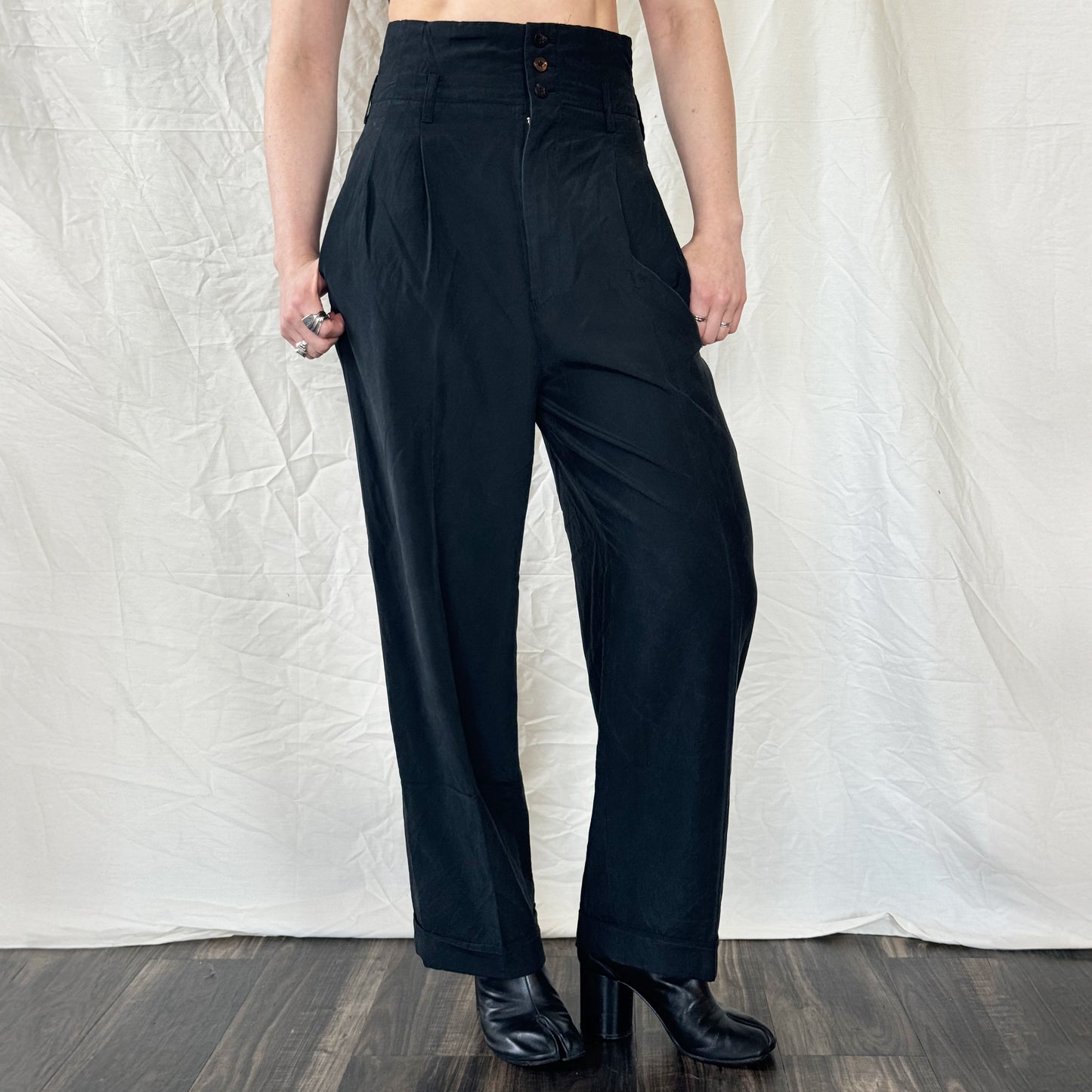 Comme des Garçons - FW 1989 High-Waisted Trousers  Icarus Vintage