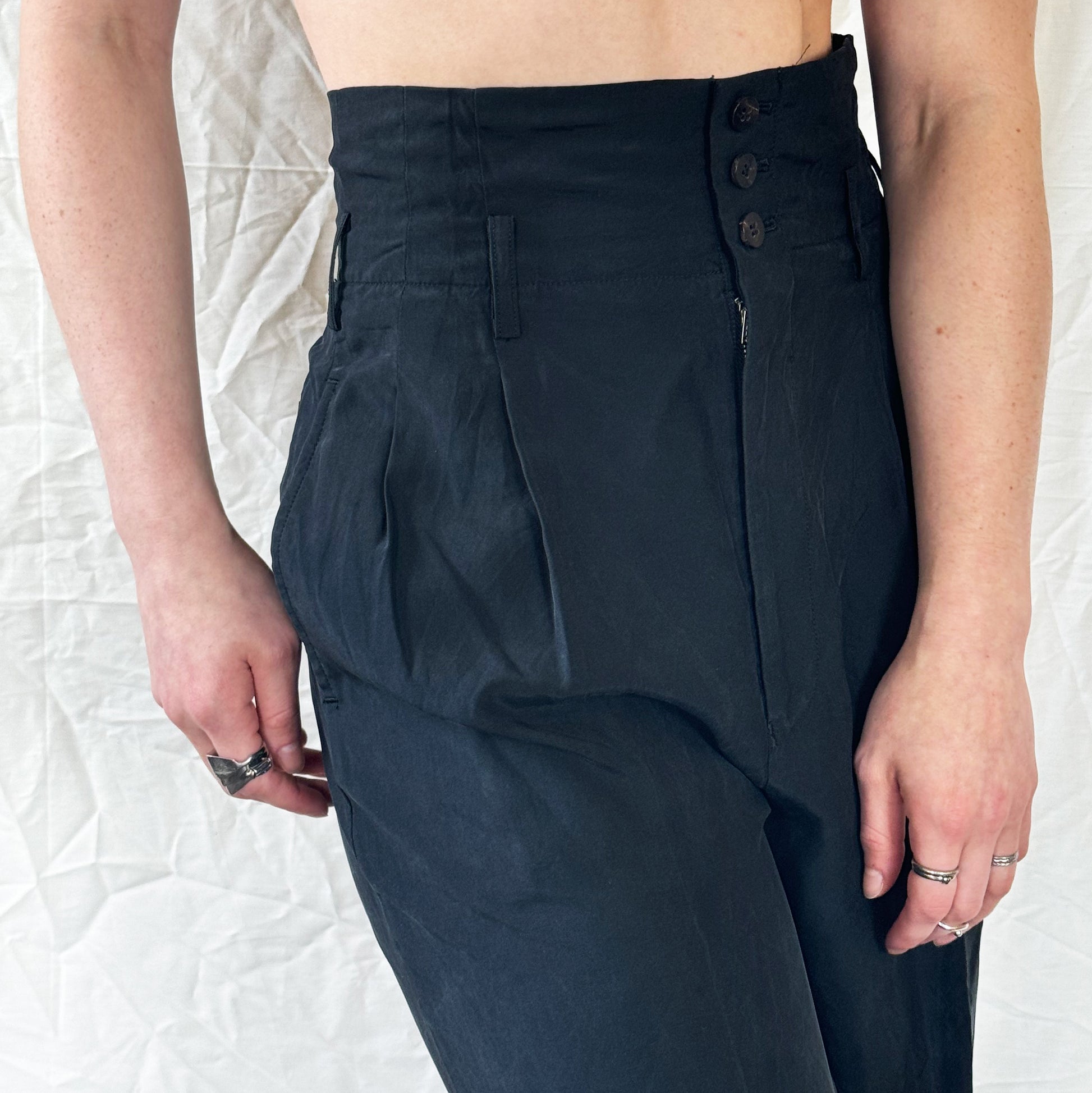 Comme des Garçons - FW 1989 High-Waisted Trousers  Icarus Vintage