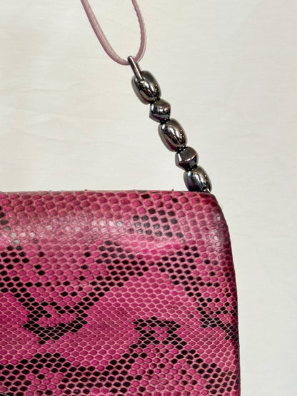 Christian Dior Spring 2000 Python Malice Shoulder bag  Icarus Vintage